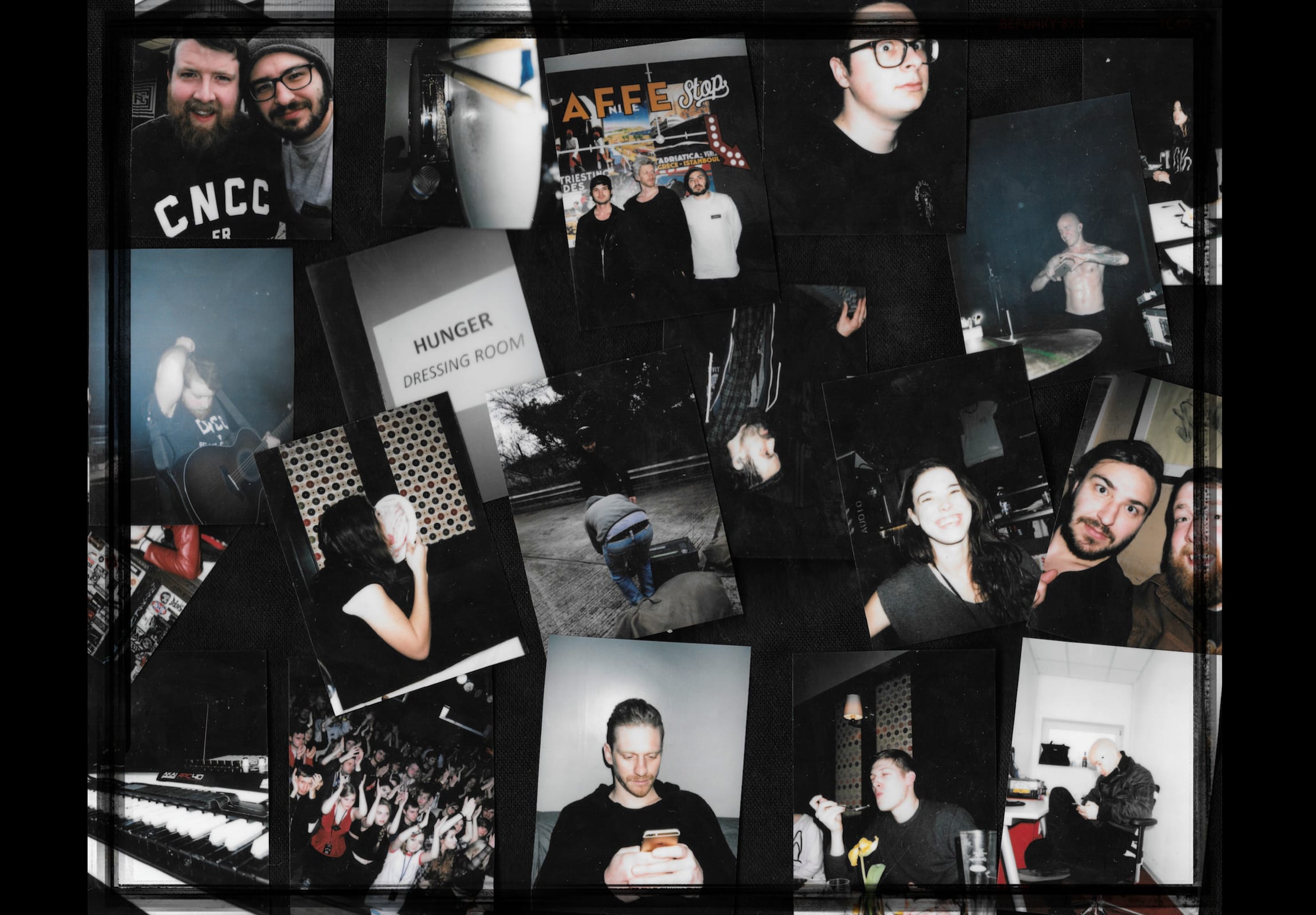 Backstage: Touring Europe with Hunger