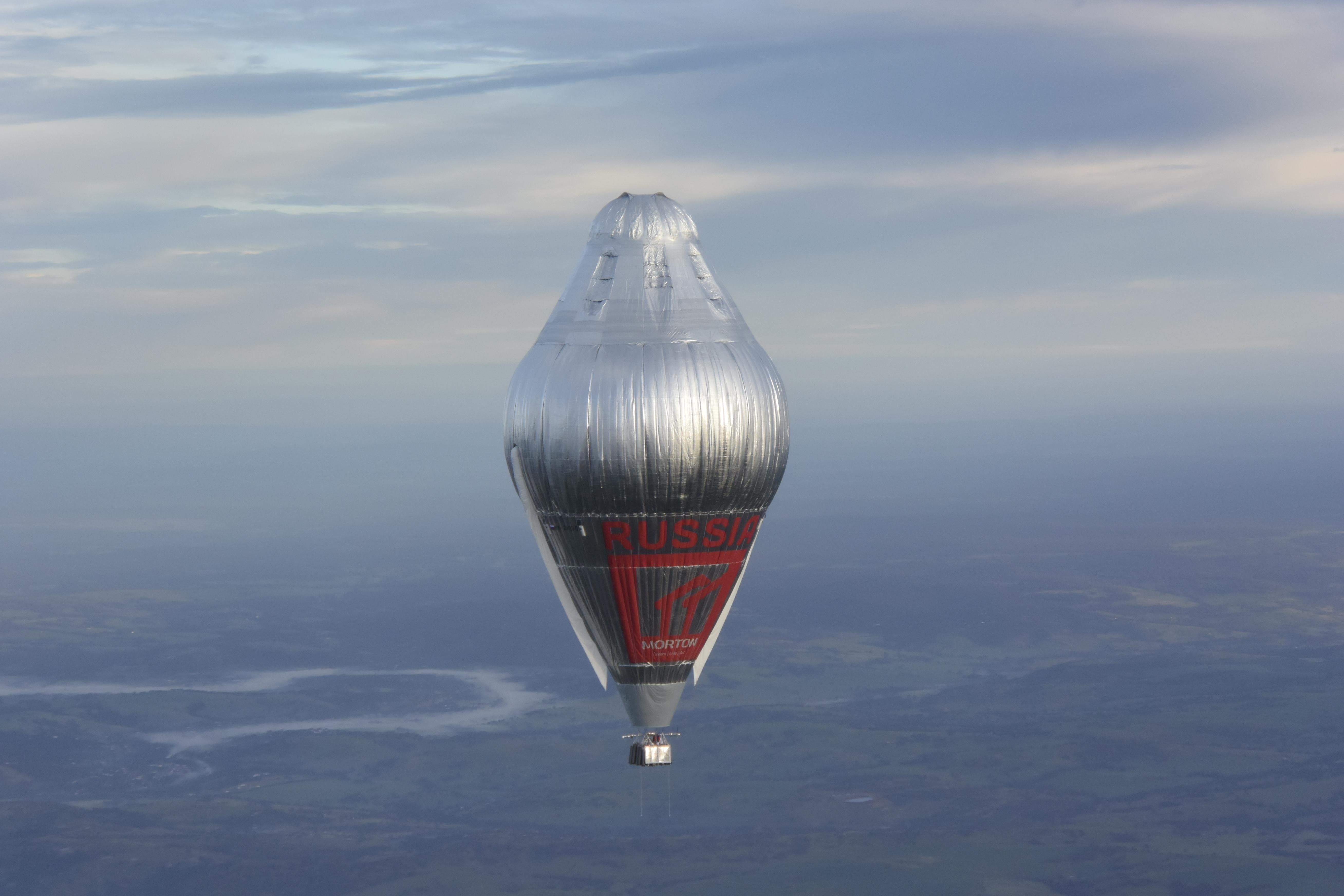 Аэростат объемом 2000 метров. Фёдор Конюхов на воздушном шаре вокруг света.