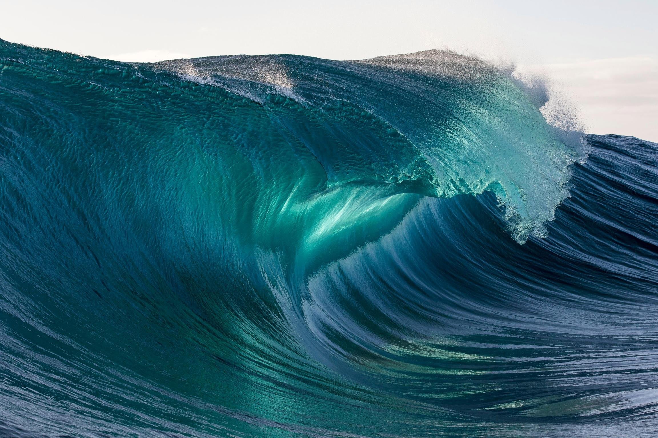 Byron Bay Surf Print, Australia - The Pass