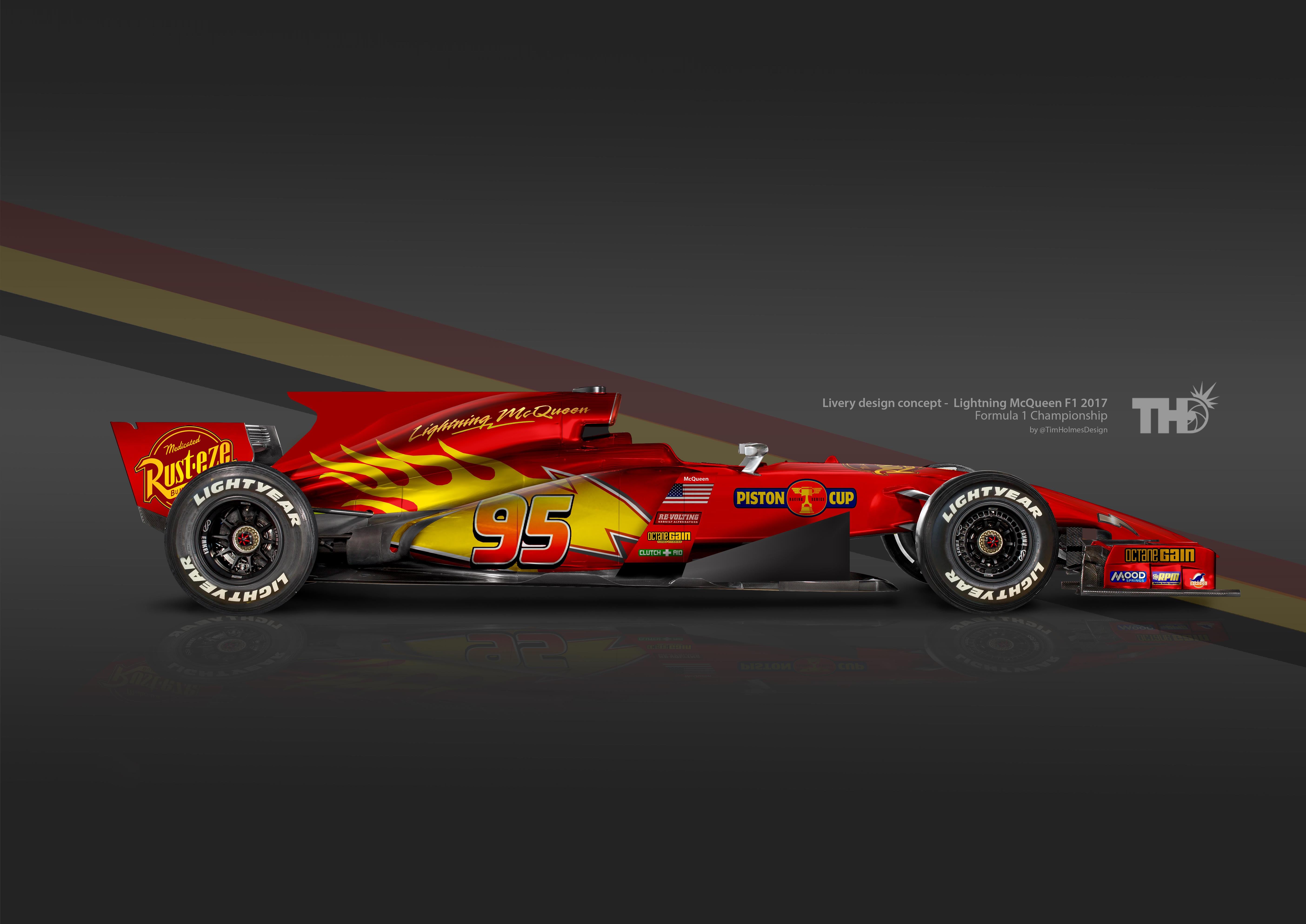 F1: Pintura especial nos dois carros da Ferrari para Monza