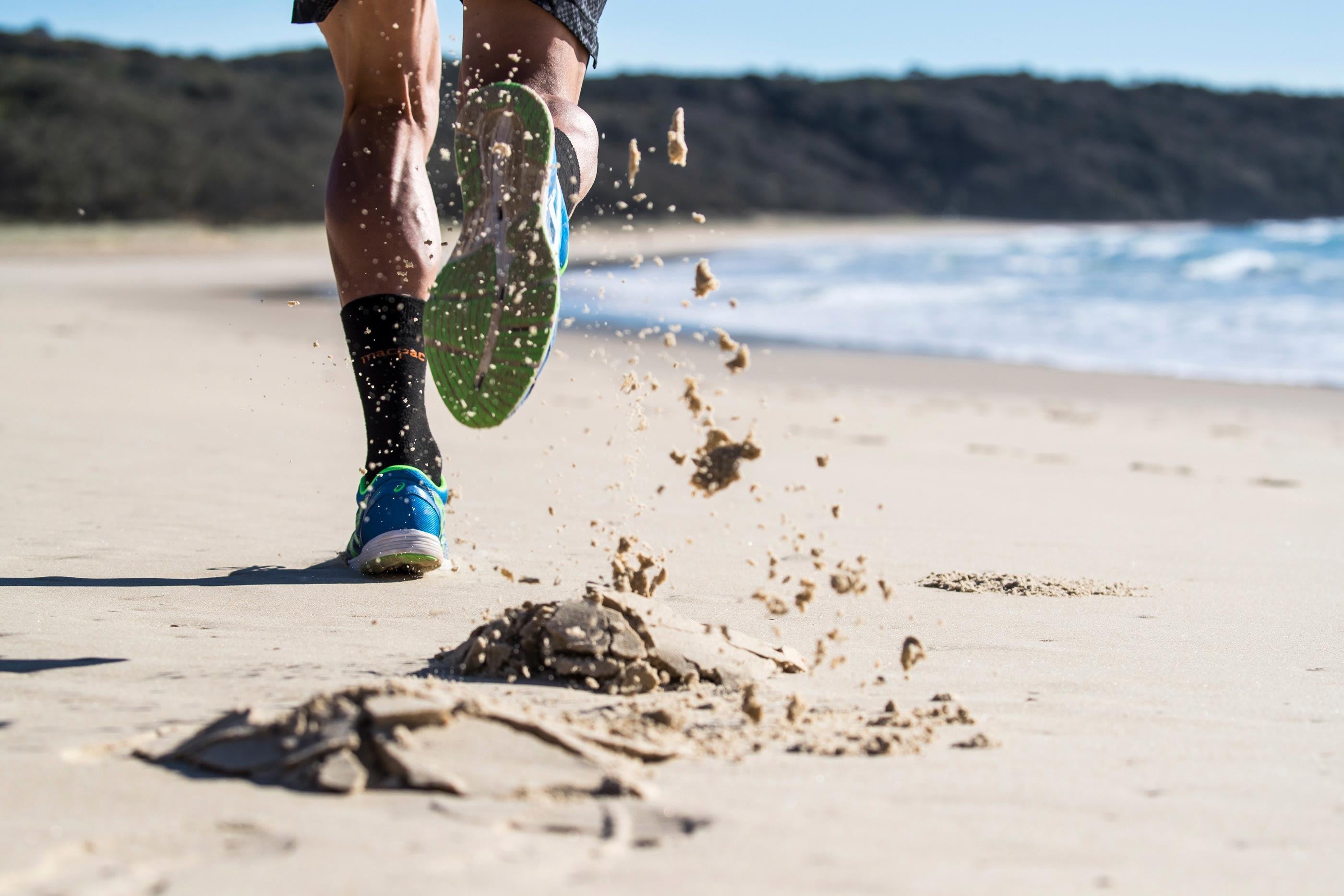 Beach running online