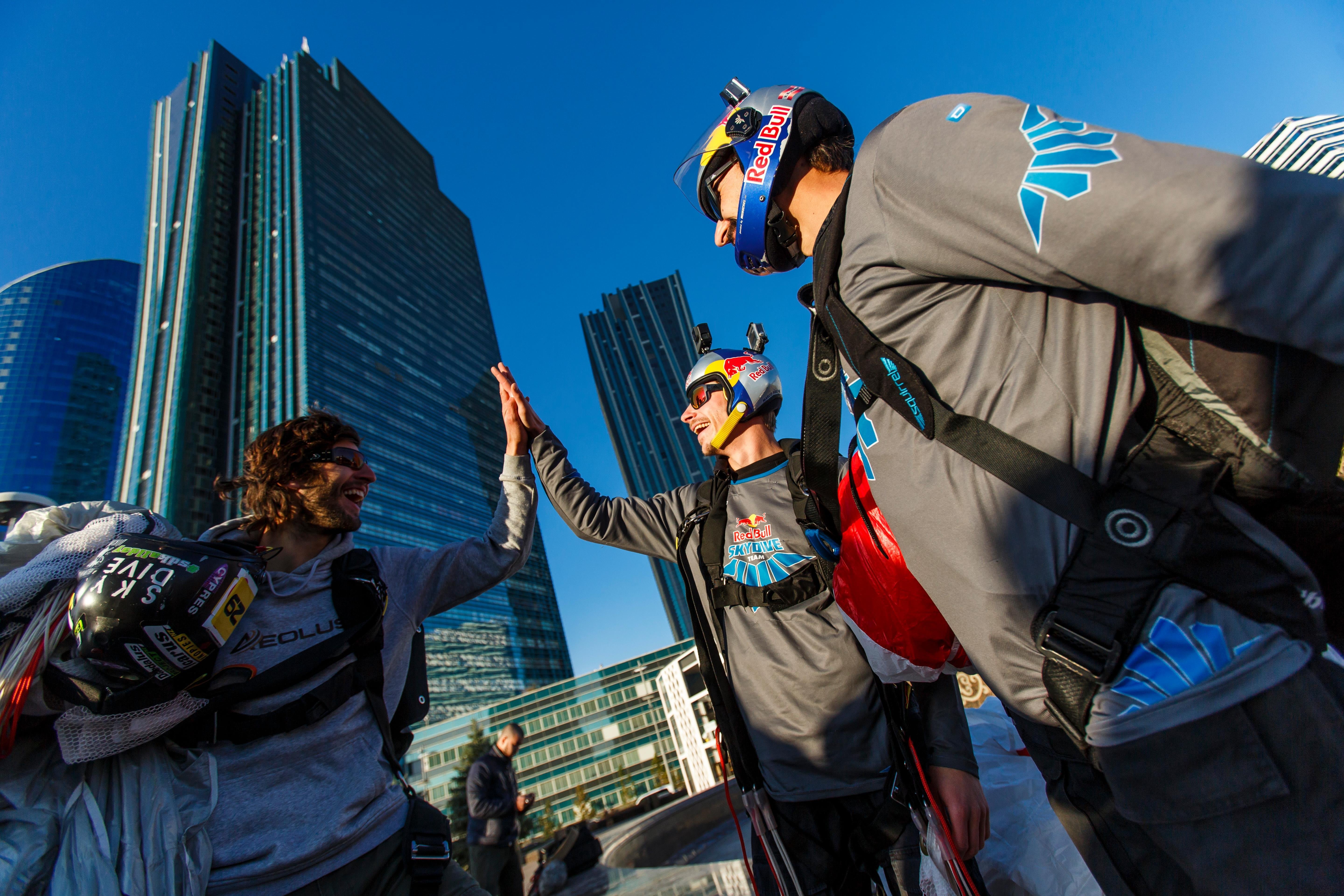 Red Bull Skydive в Астане