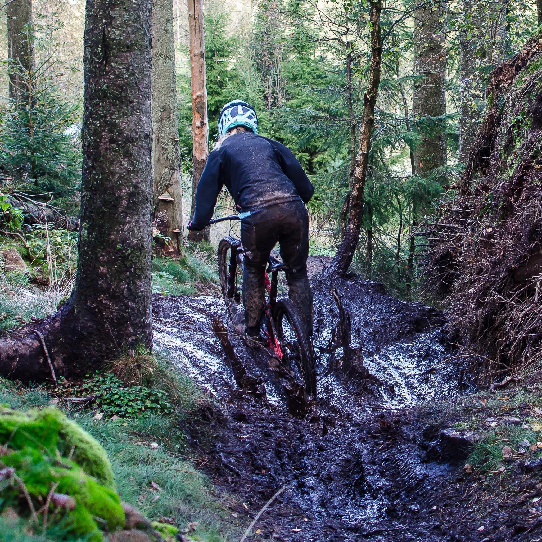 Mountain bike trail store design