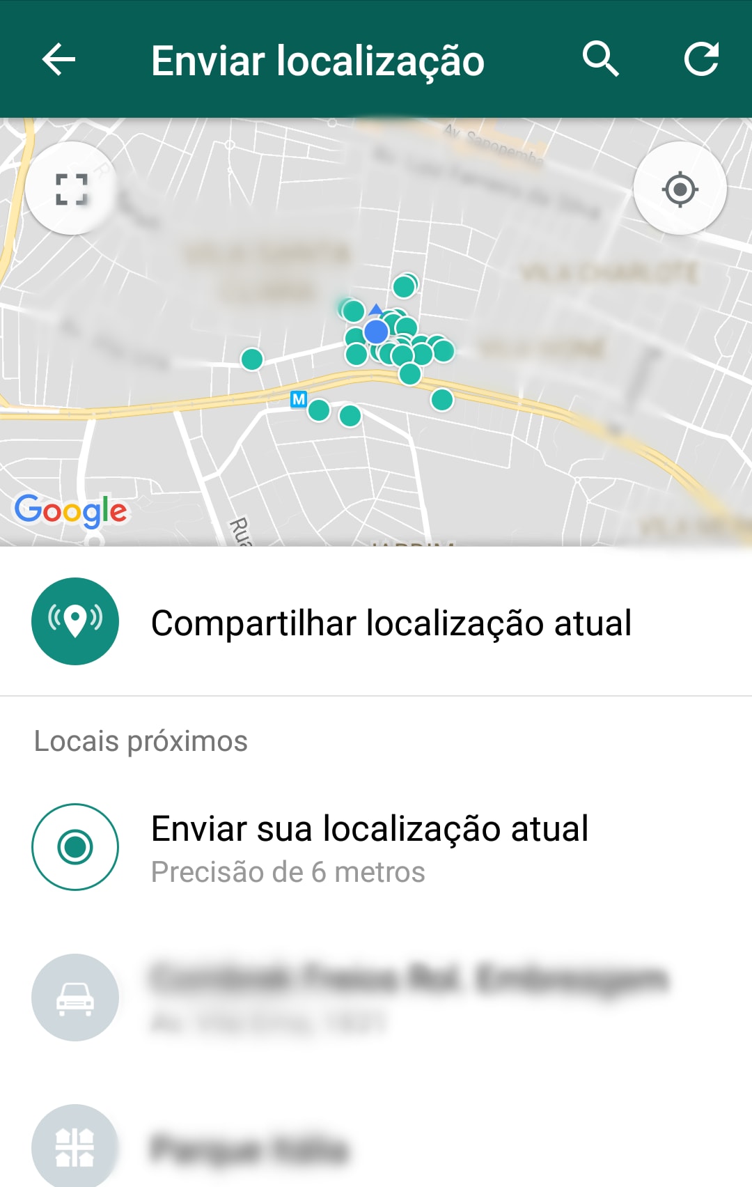 Veja como compatilhar um endereço do Google Maps no WhatsApp