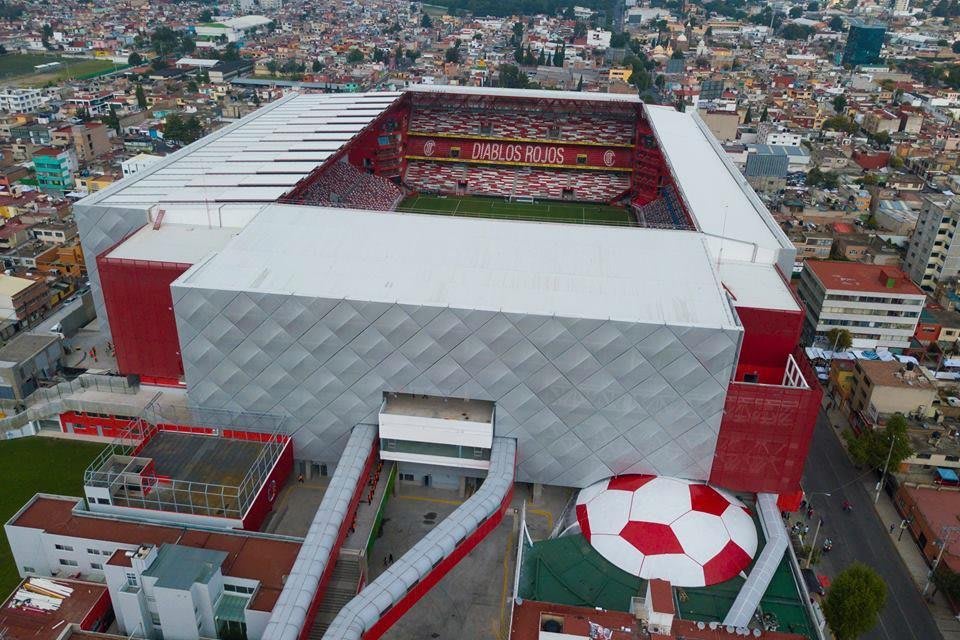 Estádio do Toluca é um dos mais belos do mundo