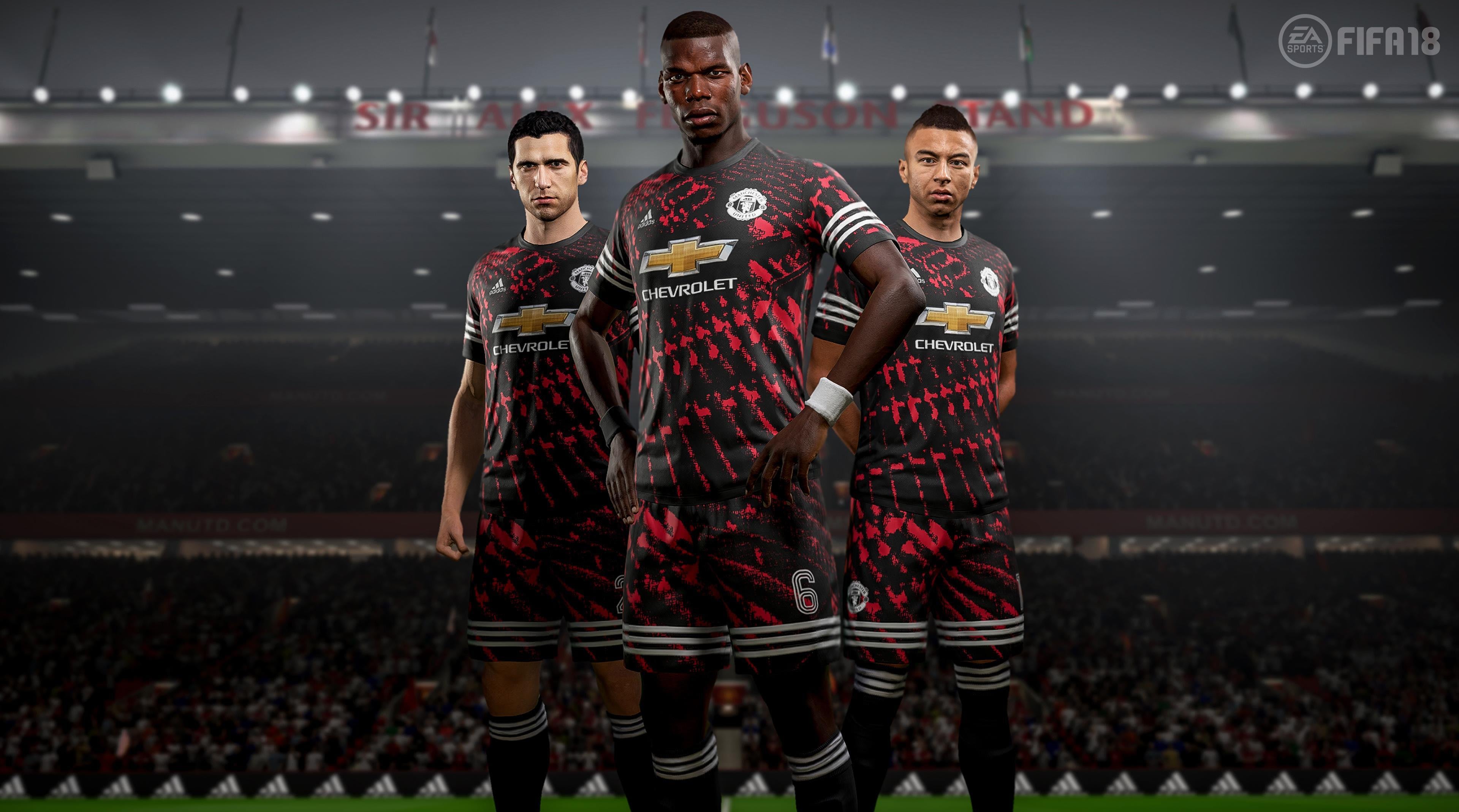 Manchester United have got a new kit. and it s only in FIFA 18