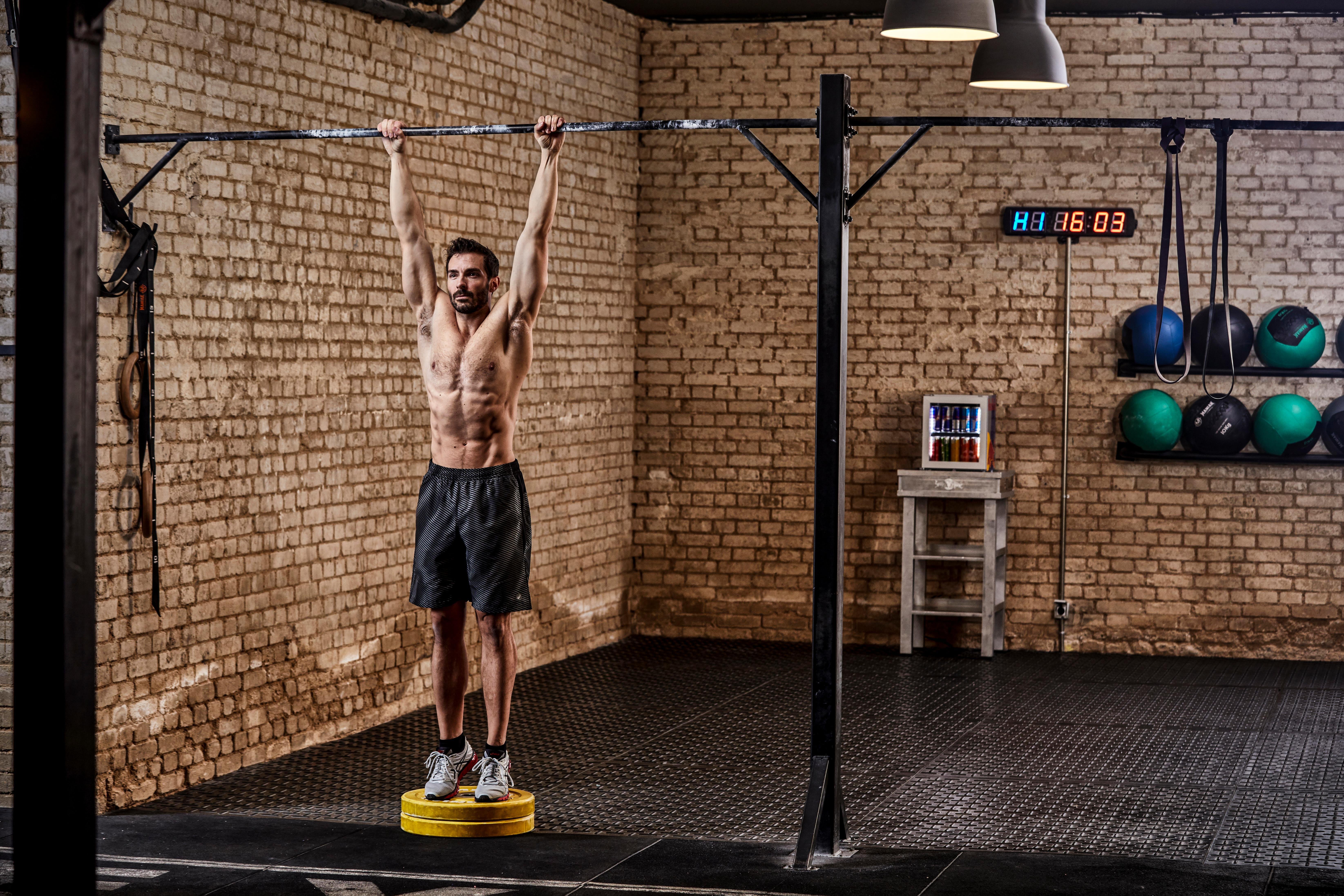 Ejercicios Colgado de abdominales