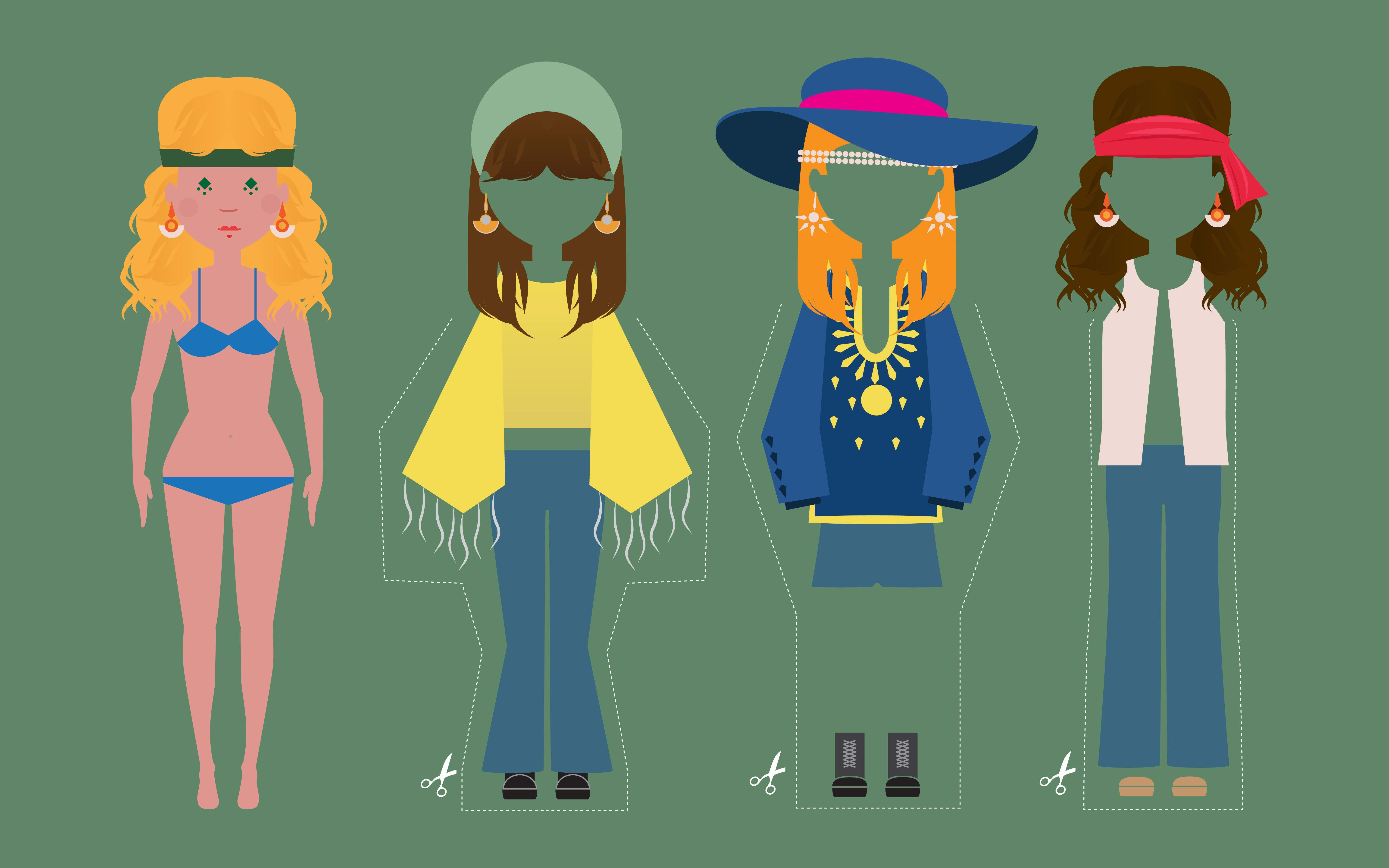 Music festival fashion from the 1960s to 2018 list