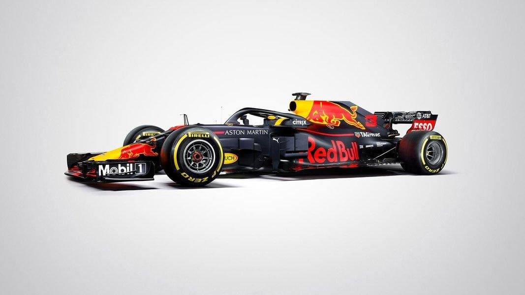 Red bull racing aston martin f1 carro 2018