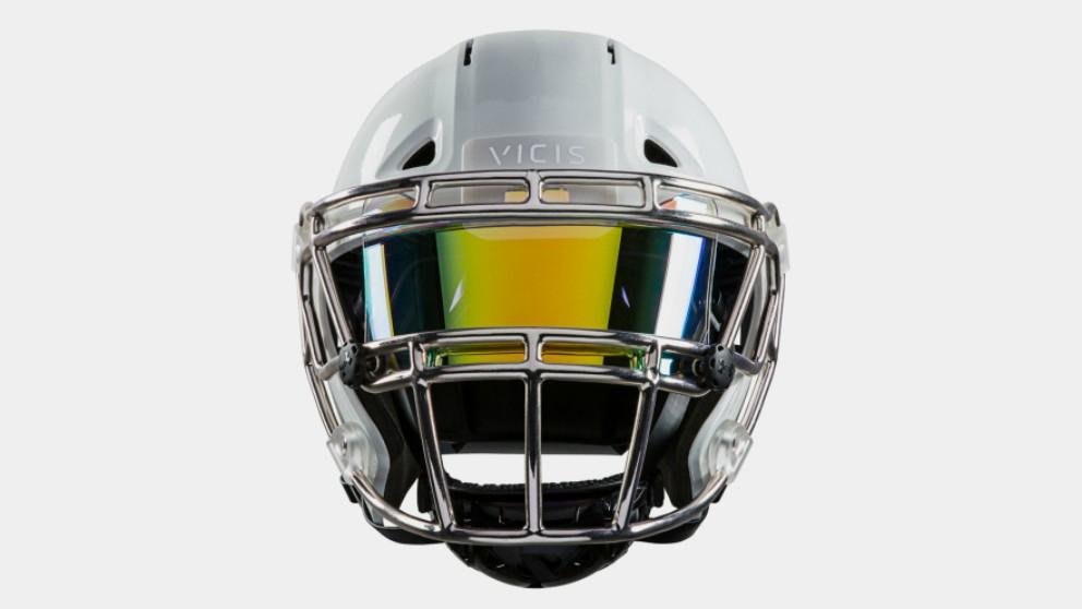 Este casco se deforma para proteger el cerebro de los jugadores de fútbol  americano