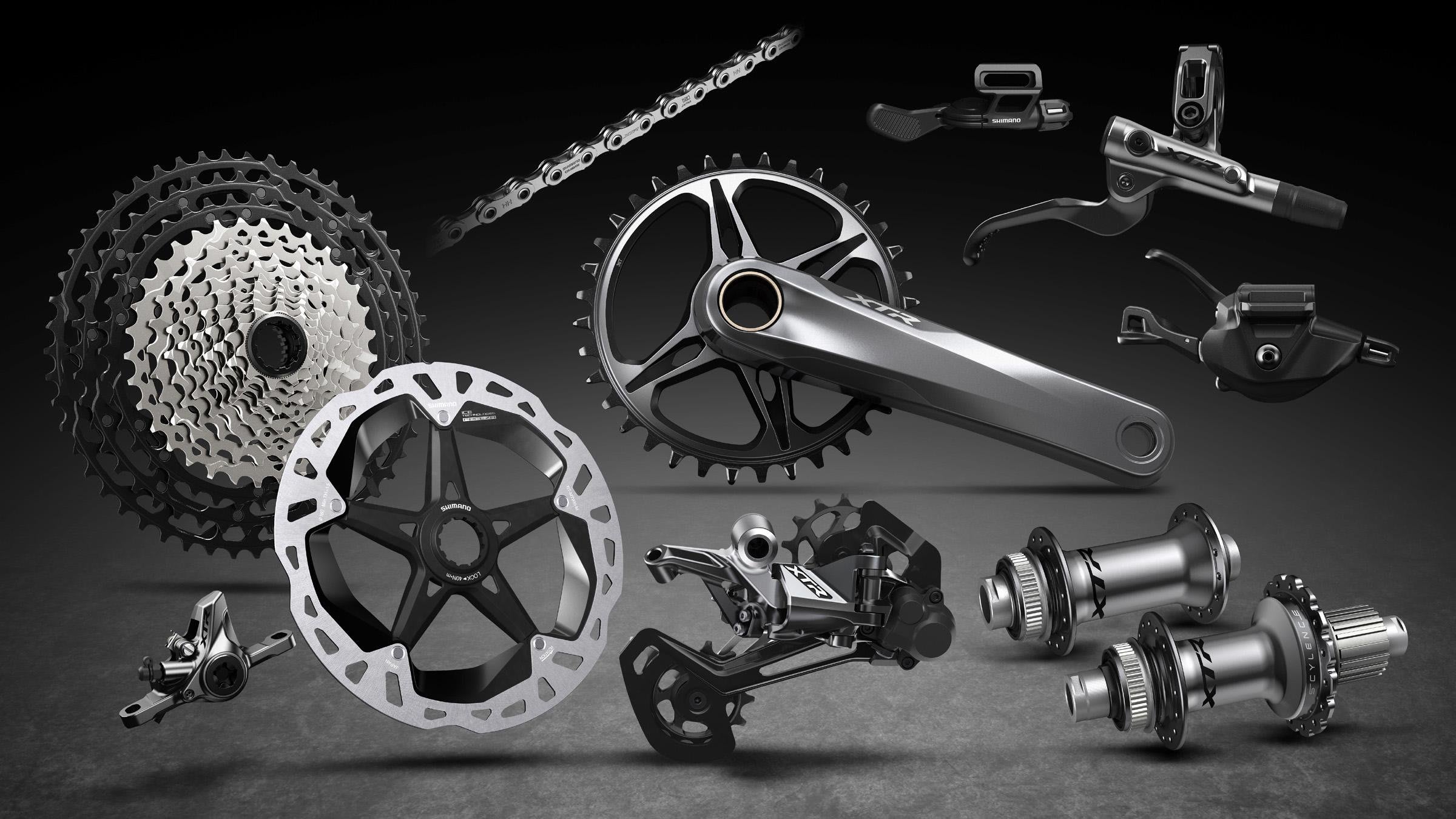shimano シマノ XTR BL-M9100 BR-M9100 前後セット Shimano XTR BL-M9100 + BR-M9100 XC Race Hydraulic Disc Brake - I
