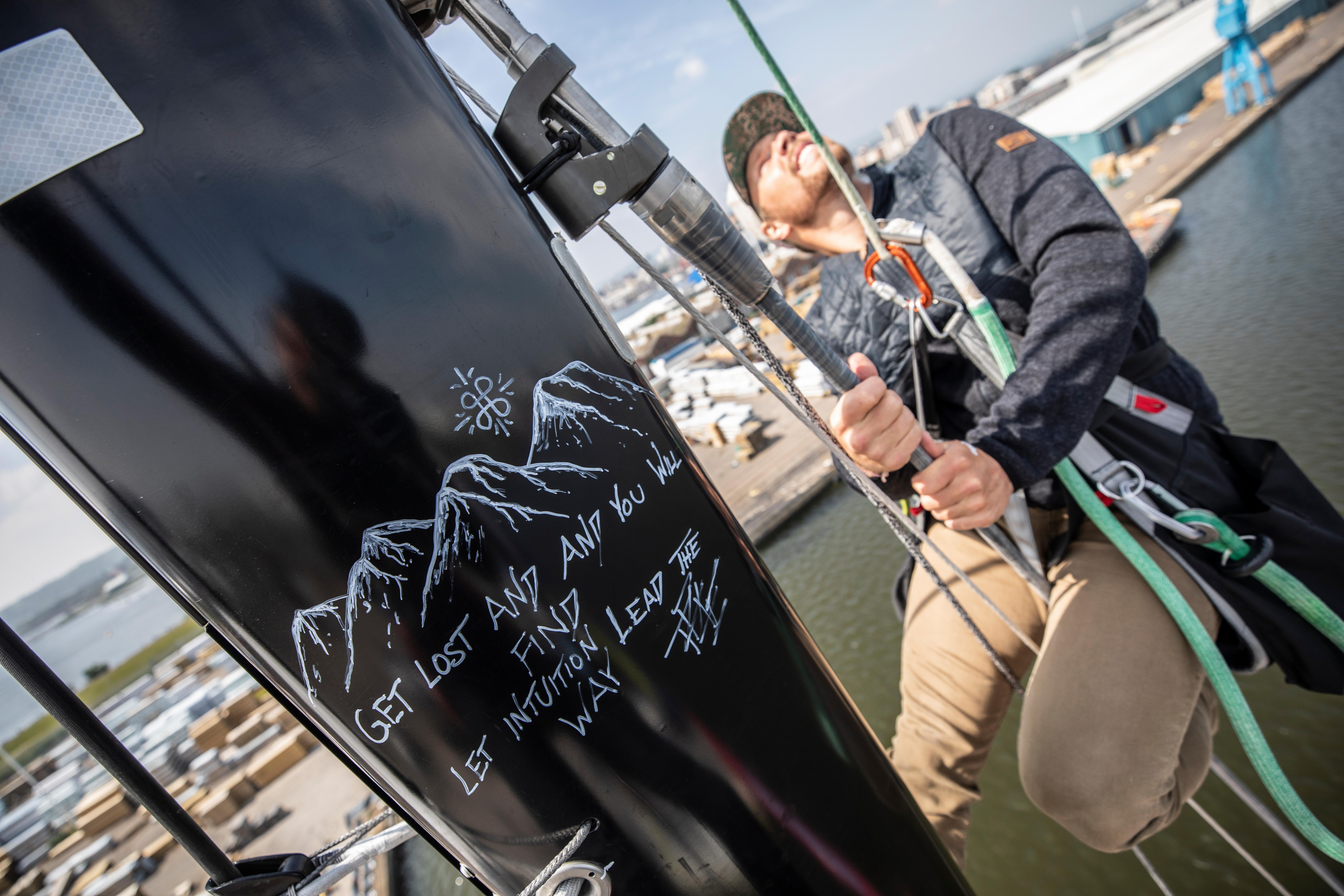 Gilet Technique Zhik Pour La Voile - Équipe Travis Rice Team - Taille L - Polaire - Occasion Excellente état