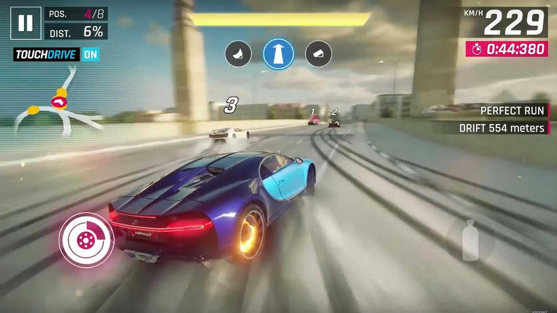 How long is Asphalt 9: Legends?