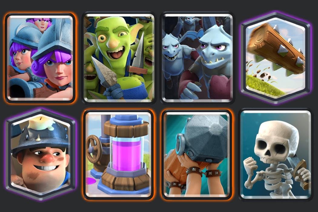 2.6 Hog cycle  Best Clash Royale decks for challenges