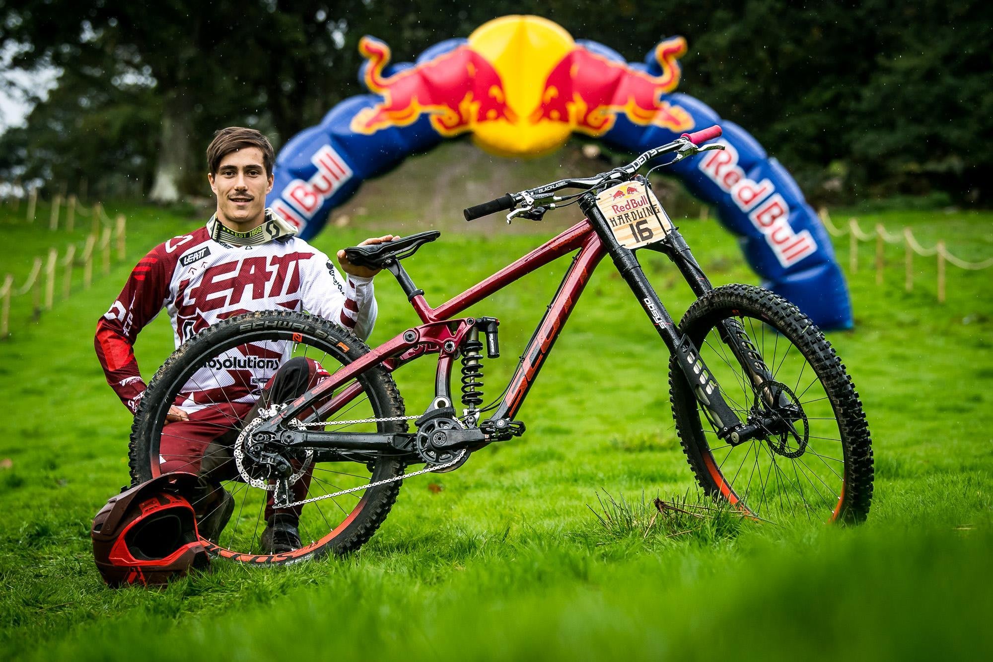 Scott red bull sales bike