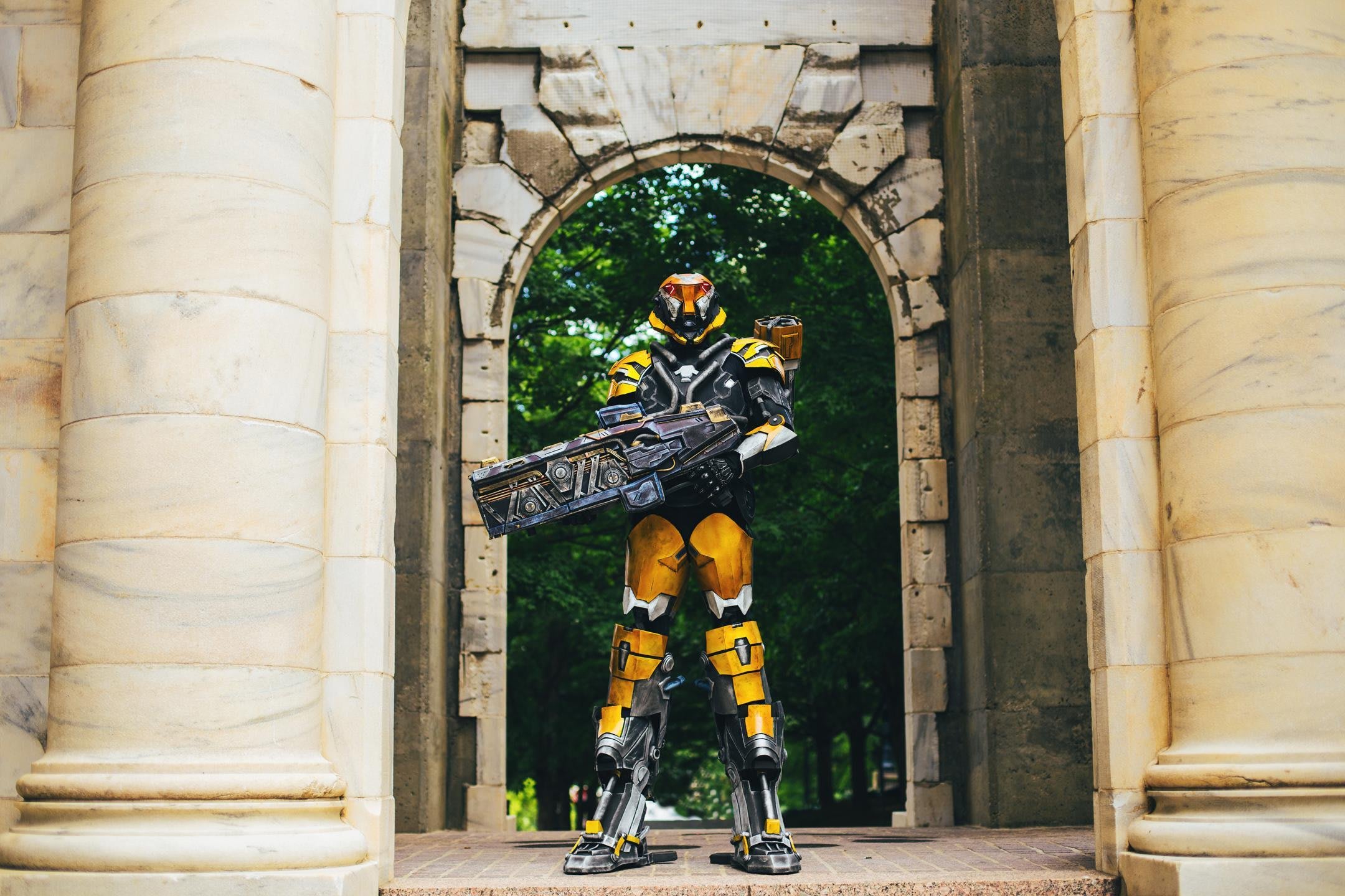 Irradiant Cosplay s Anthem cosplay suit interview