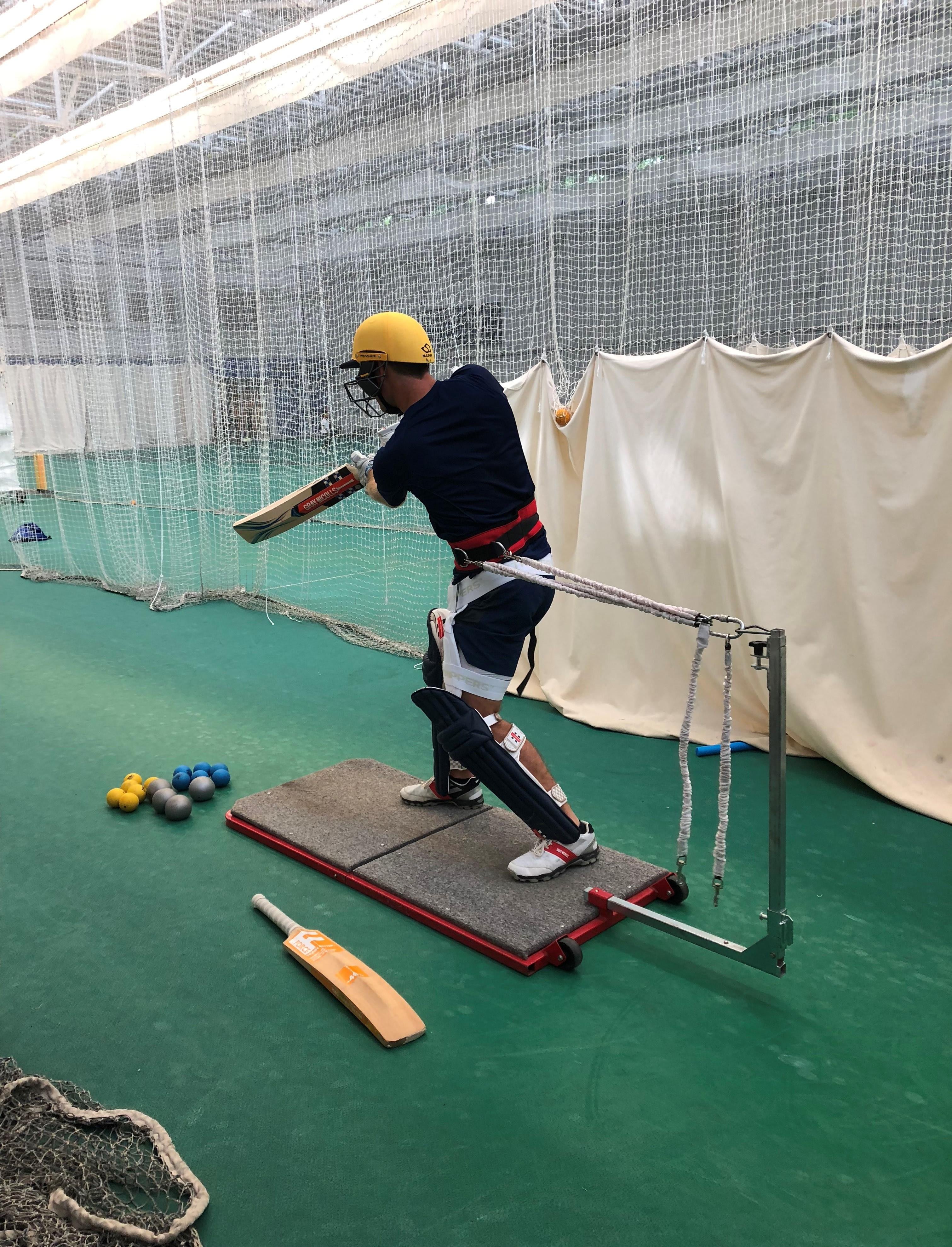 What is the way to Get power behind your shots in cricket to hit