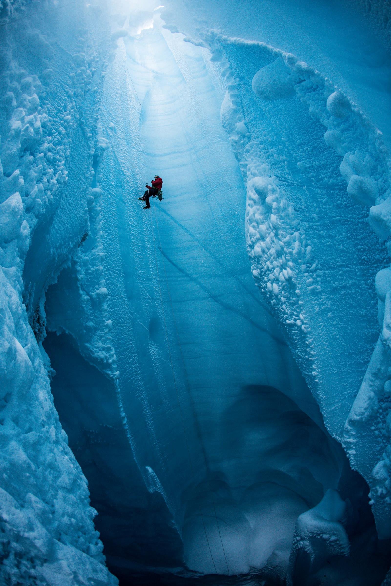 Glacier ice reel - CG Emery