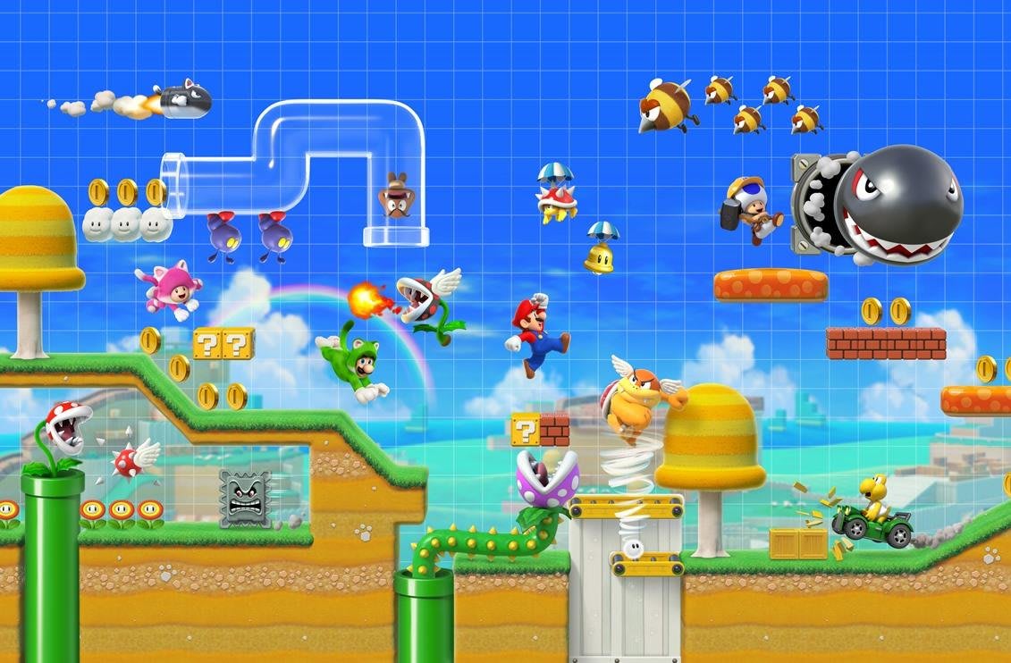 Super Mario Maker 2 the biggest changes Red BUll