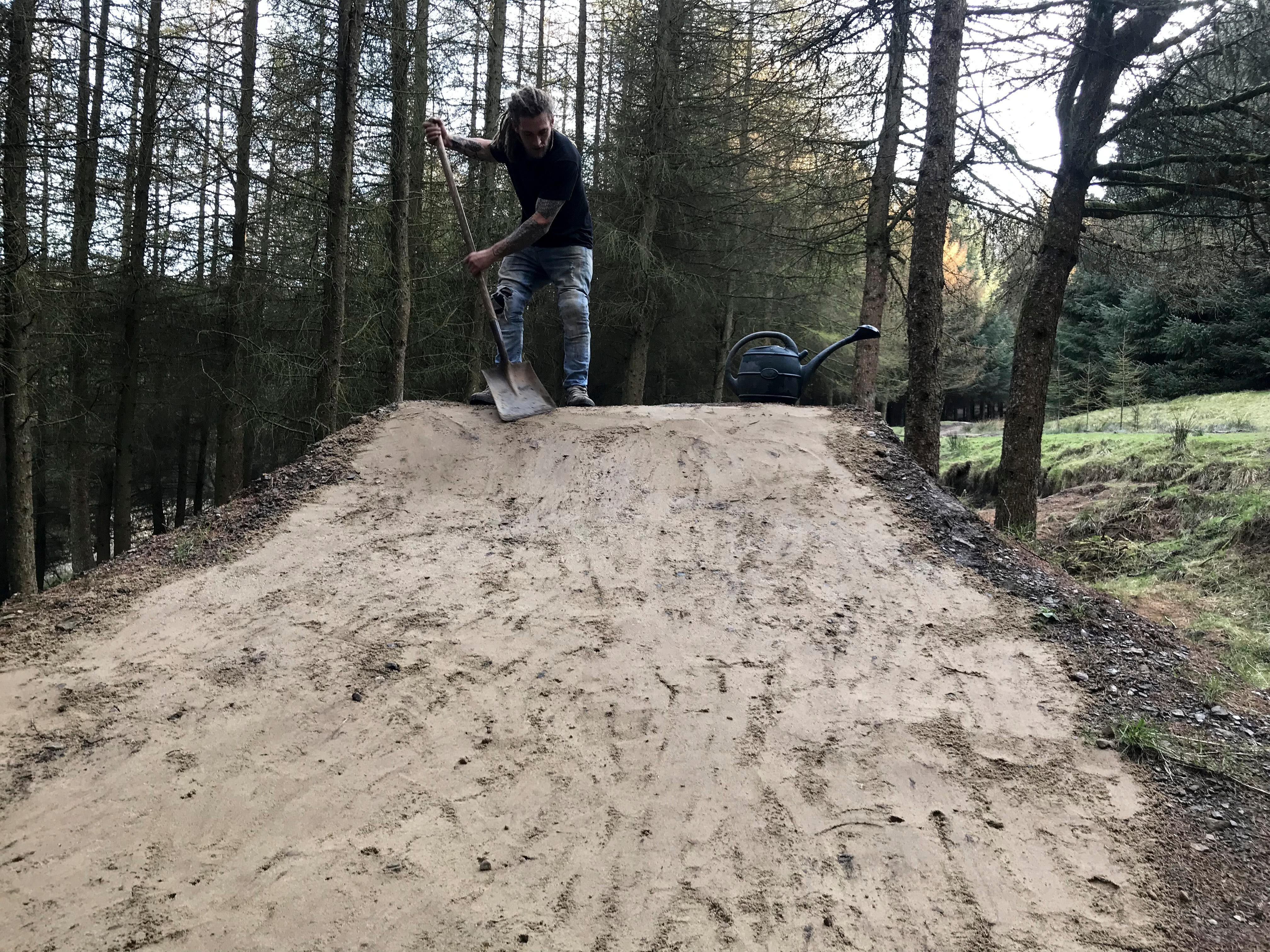 building mtb jumps