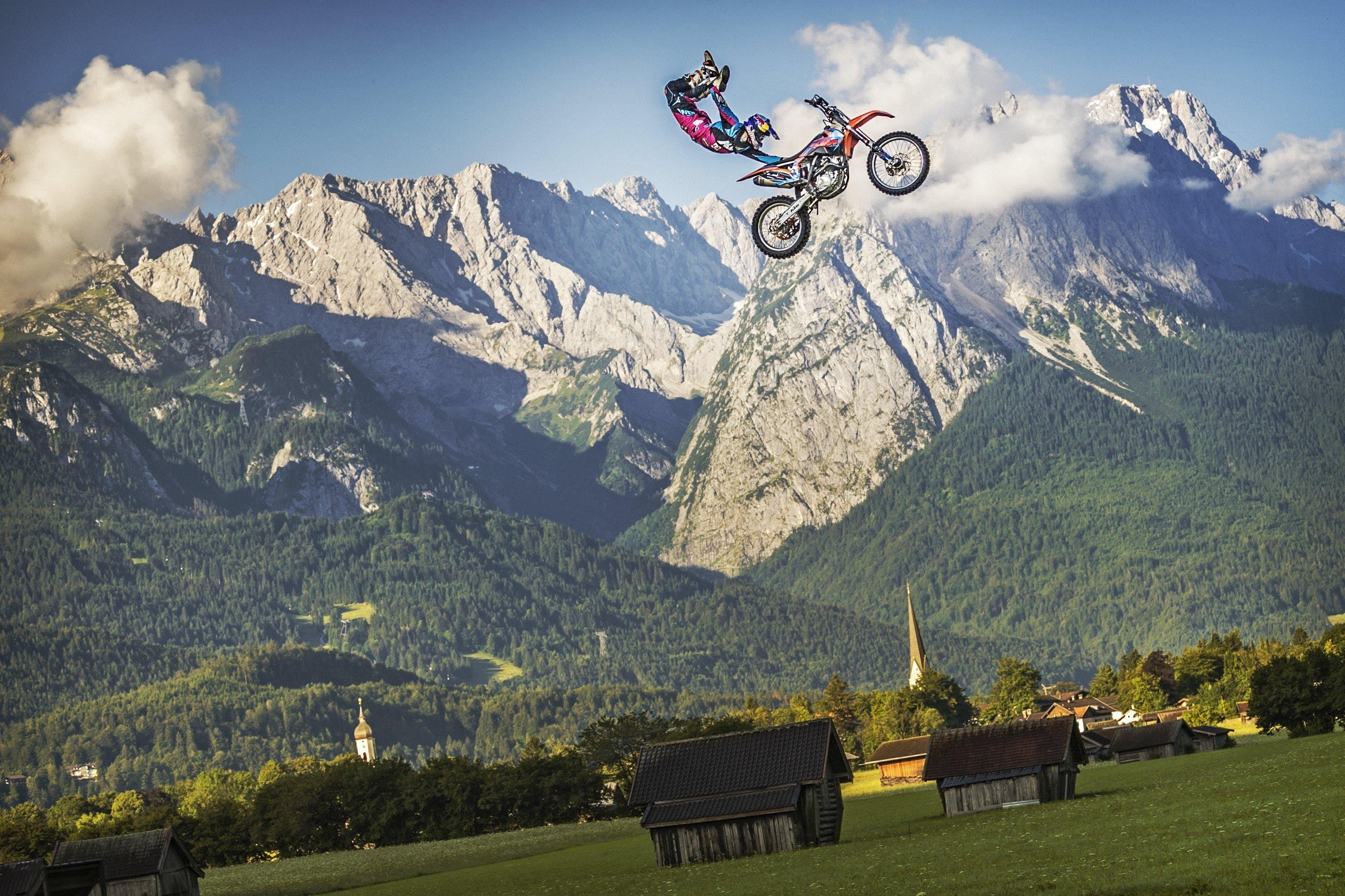 Motorcycle Freestyle FMX 10 Tricks Poster - Wizard & Genius