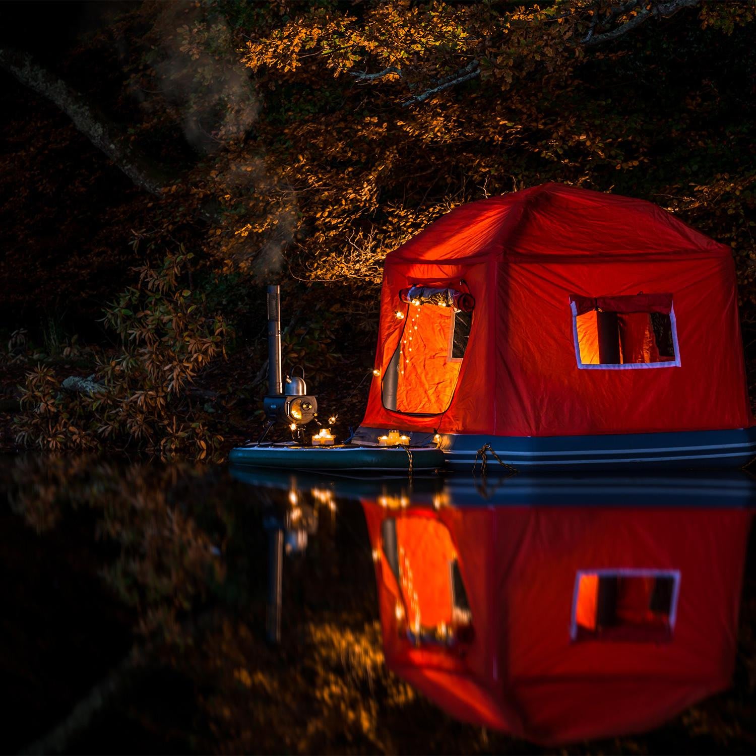 Floating camping tent hotsell