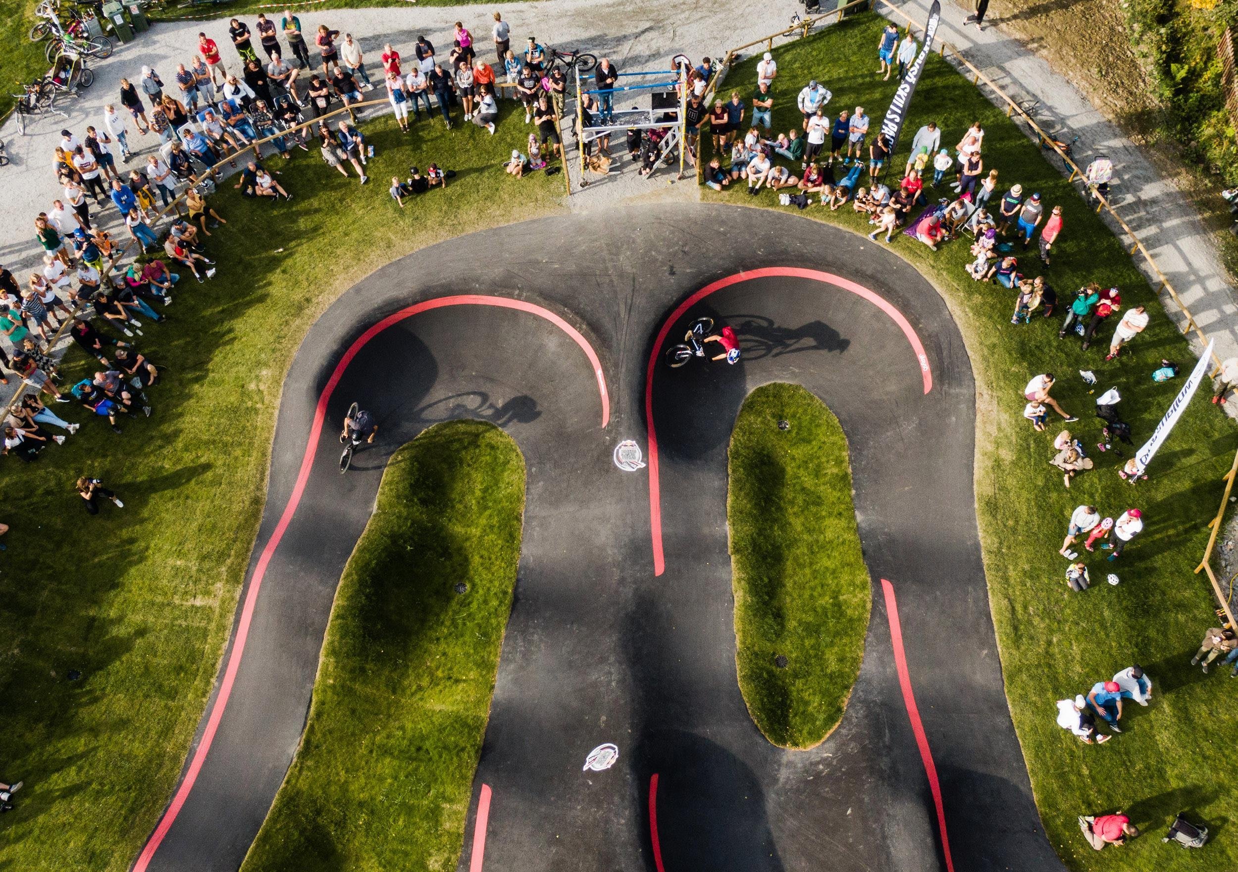 red bull pump track