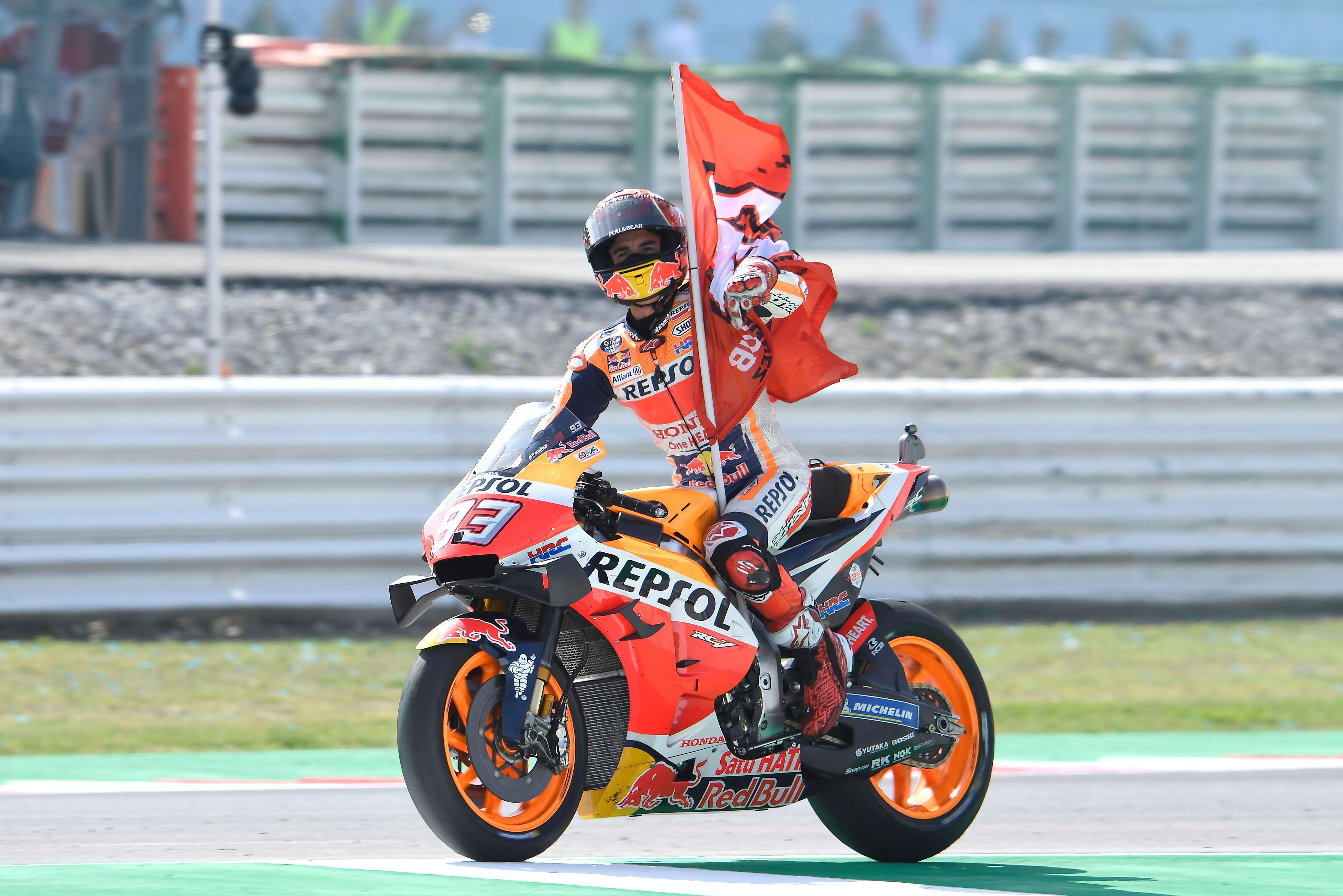 19 Motogp 世界摩托车大赛意大利战报 Marc Marquez 奇袭夺冠