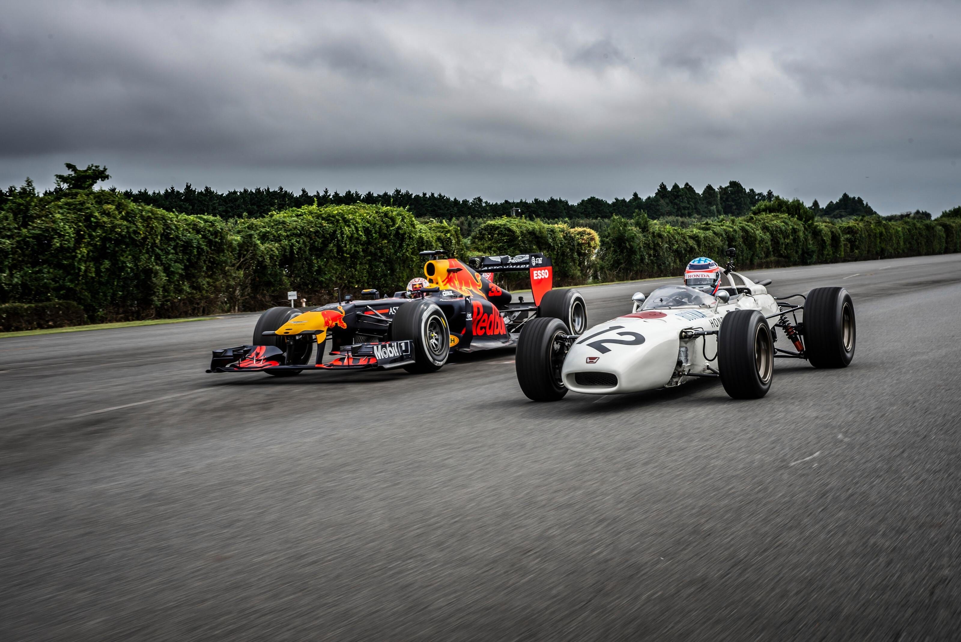 Spark Red Bull RB15 Honda M. Verstappen Winner Austrian GP