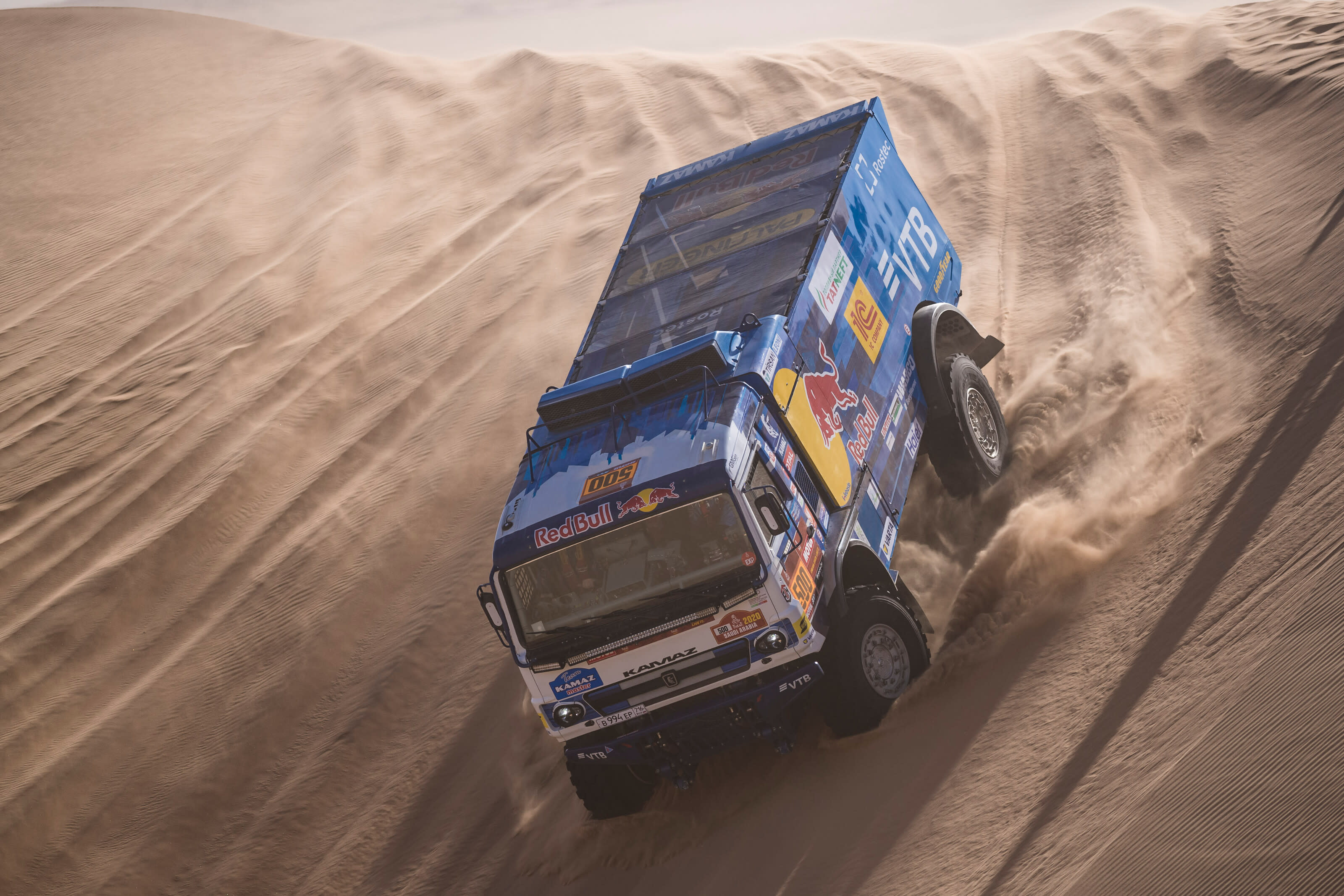 Dakar Rally Speeds Across The Sands Of Saudi Arabia