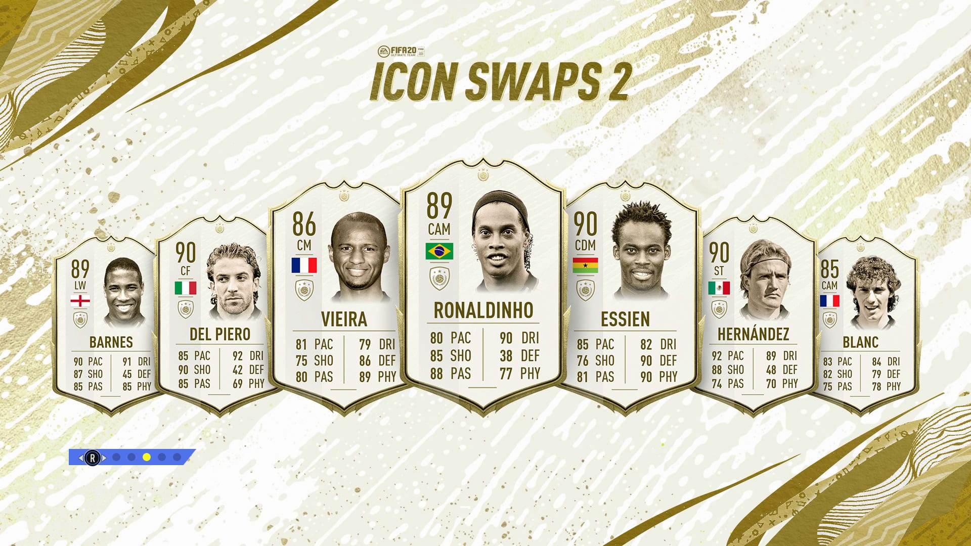 FIFA 20: Choose your best XI from FIFA 20 icons