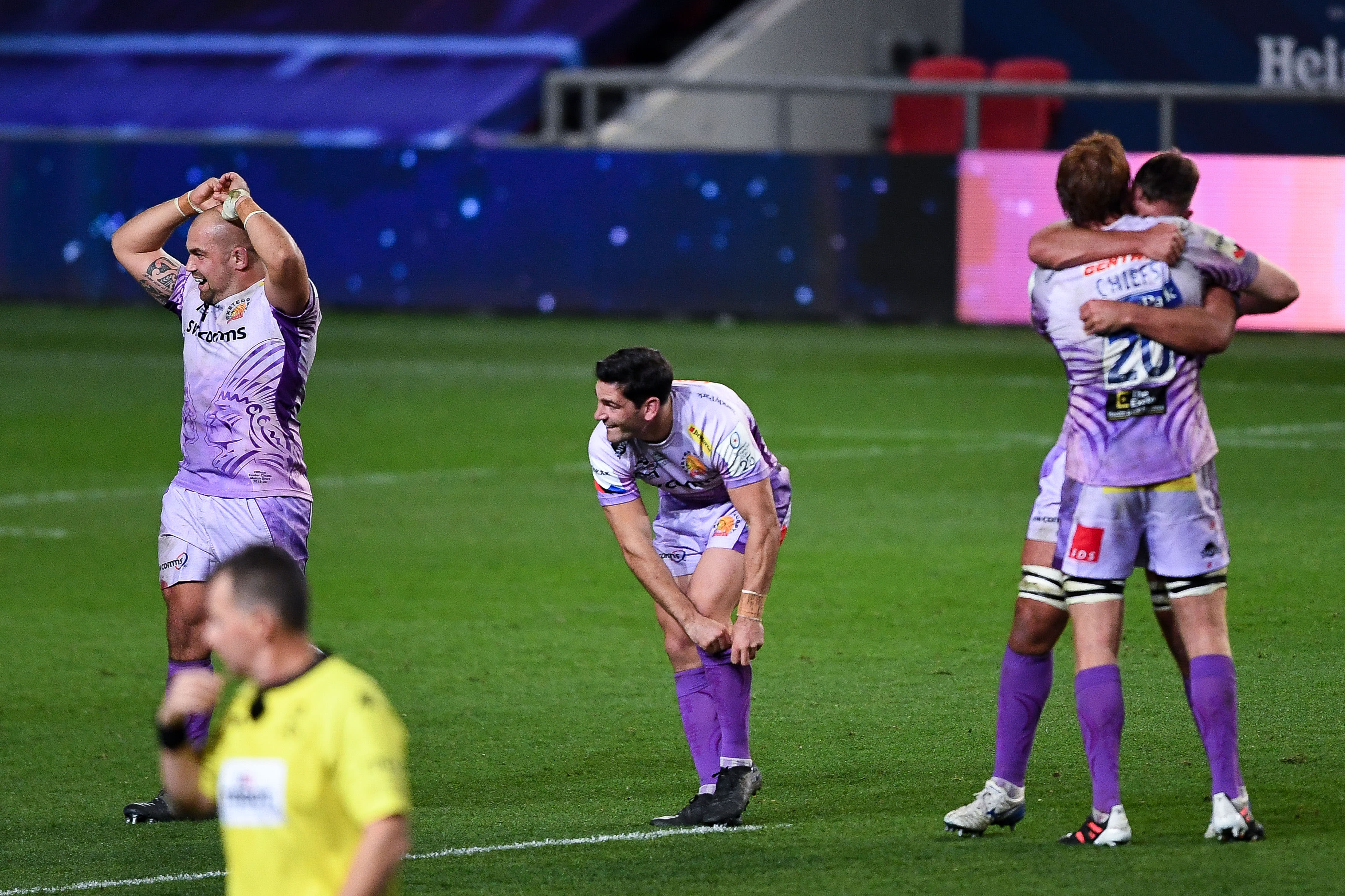 Exeter Chiefs make Champions Cup statement with stunning bonus-point  victory over much-fancied La Rochelle