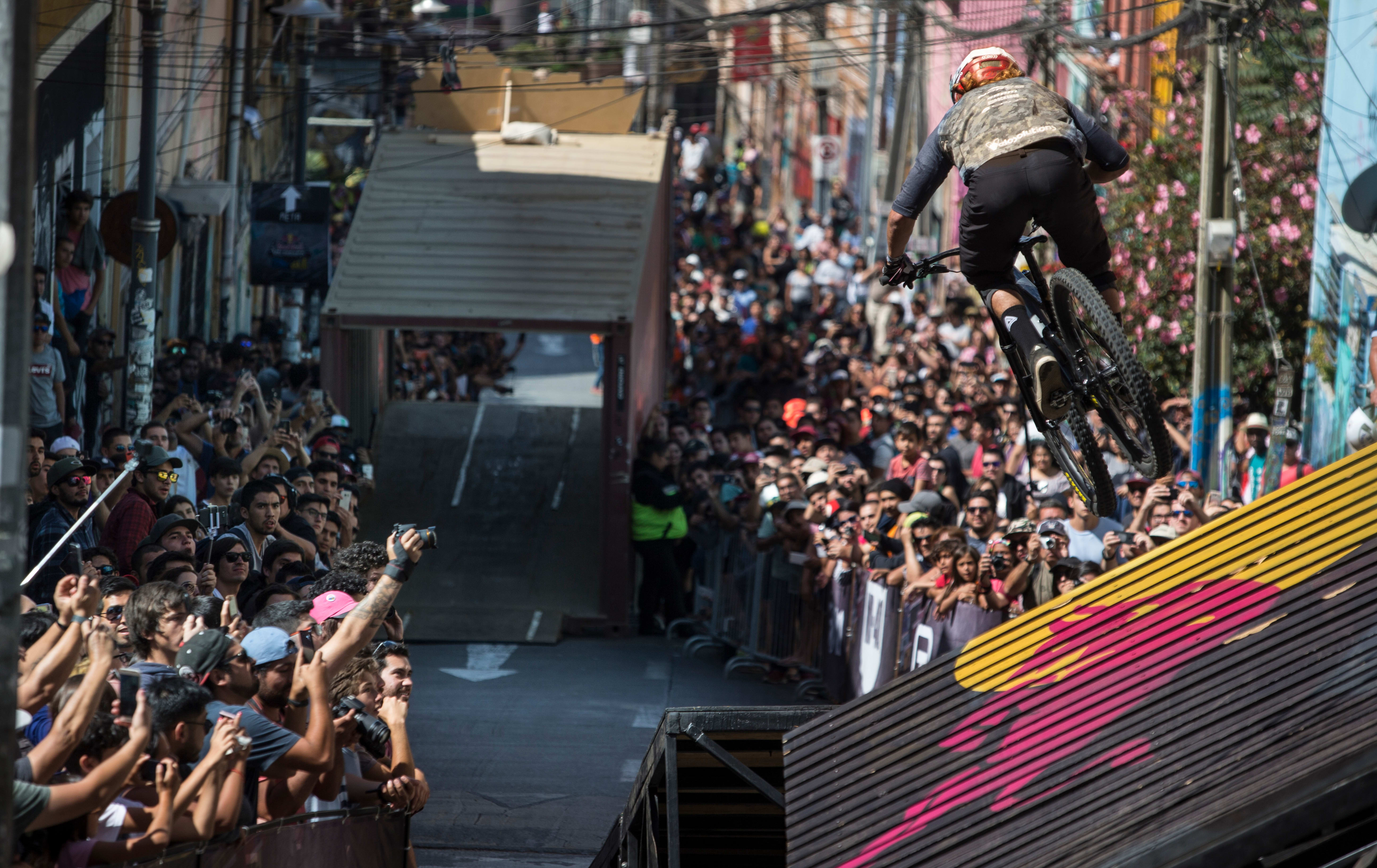 urban downhill mountain biking