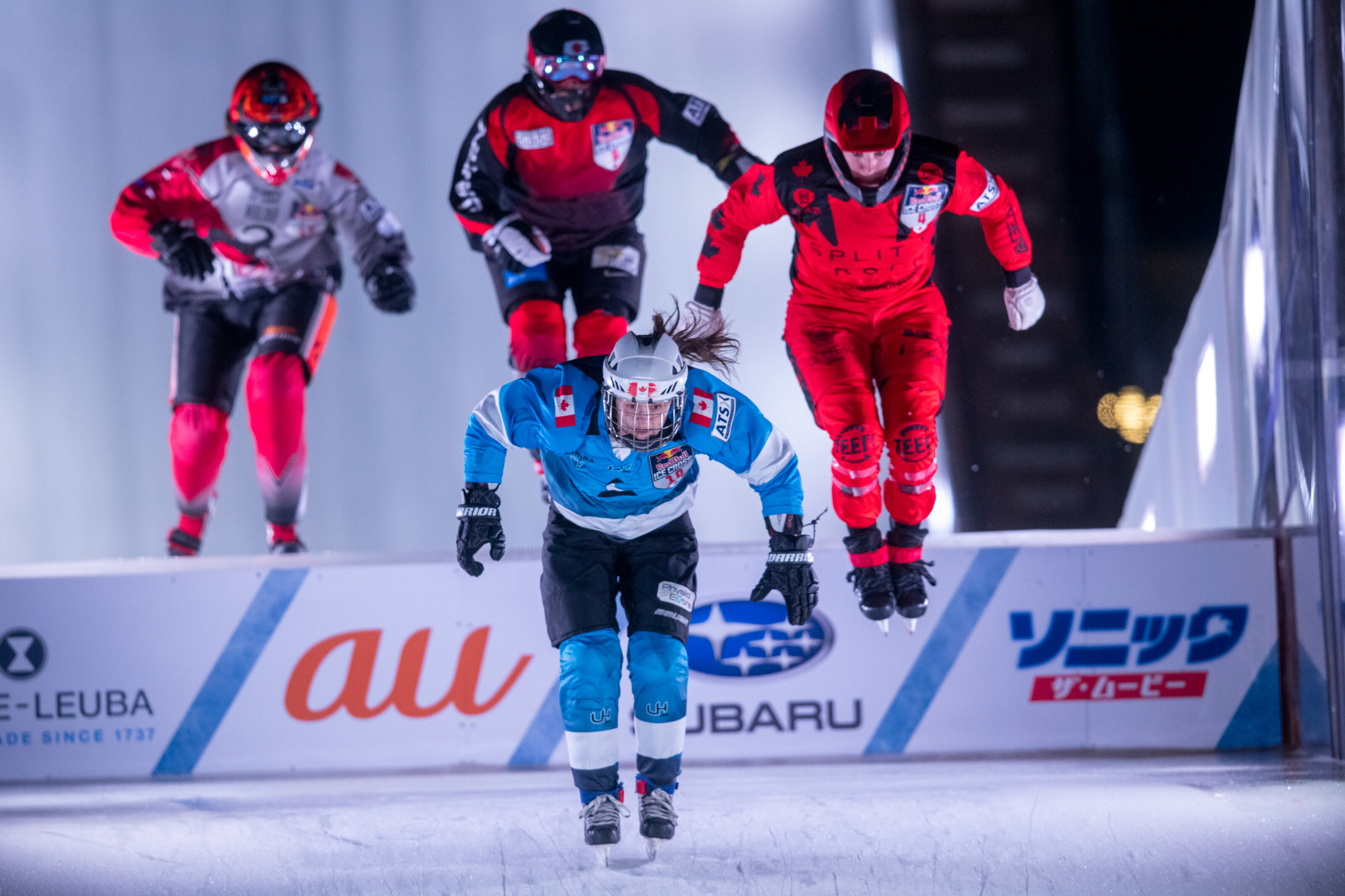 Red Bull Ice Cross 母国開催で見せた チームジャパン の意地と それぞれの課題 レッドブル