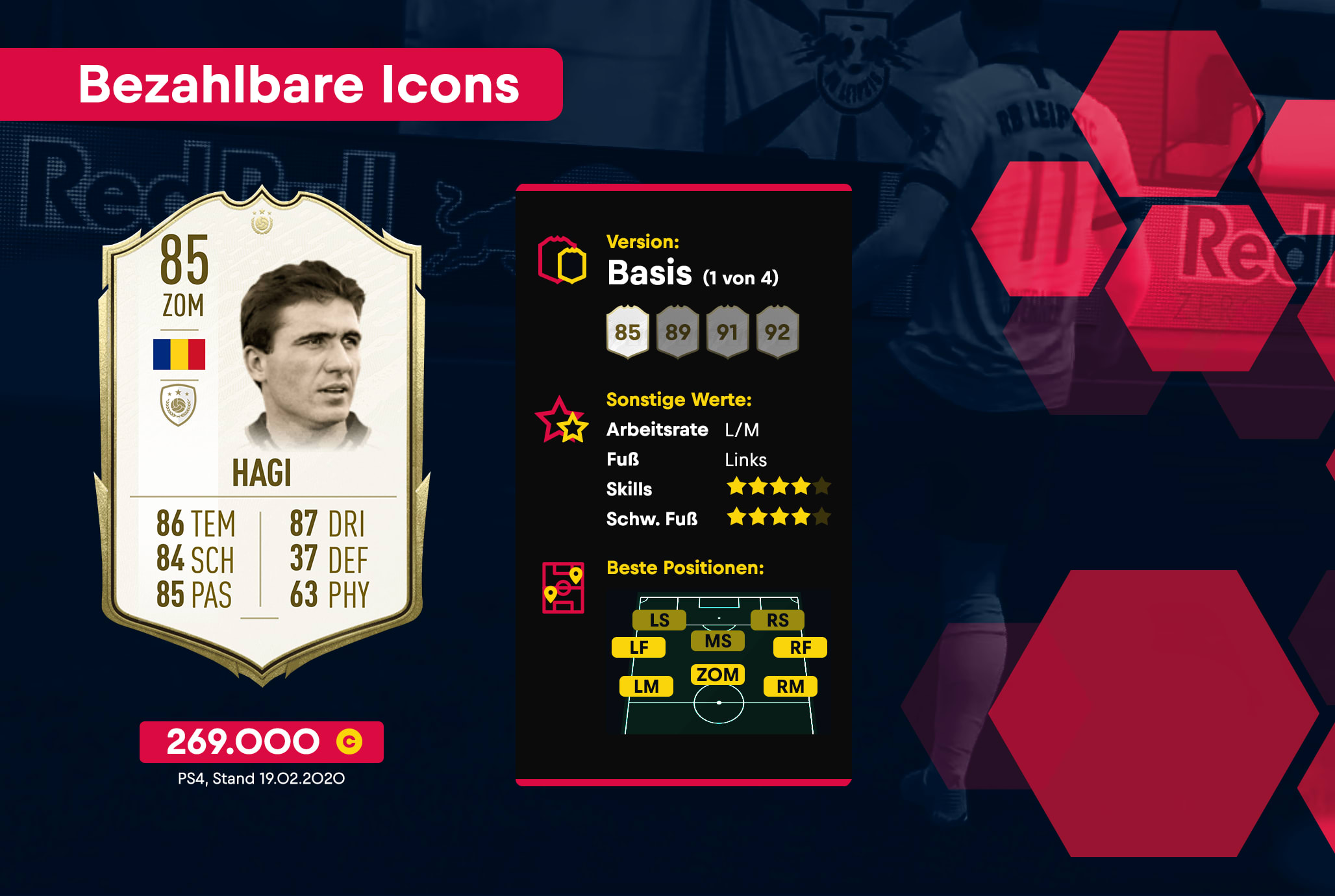 Fifa 20 Ultimate Team Gunstige Fut Icons