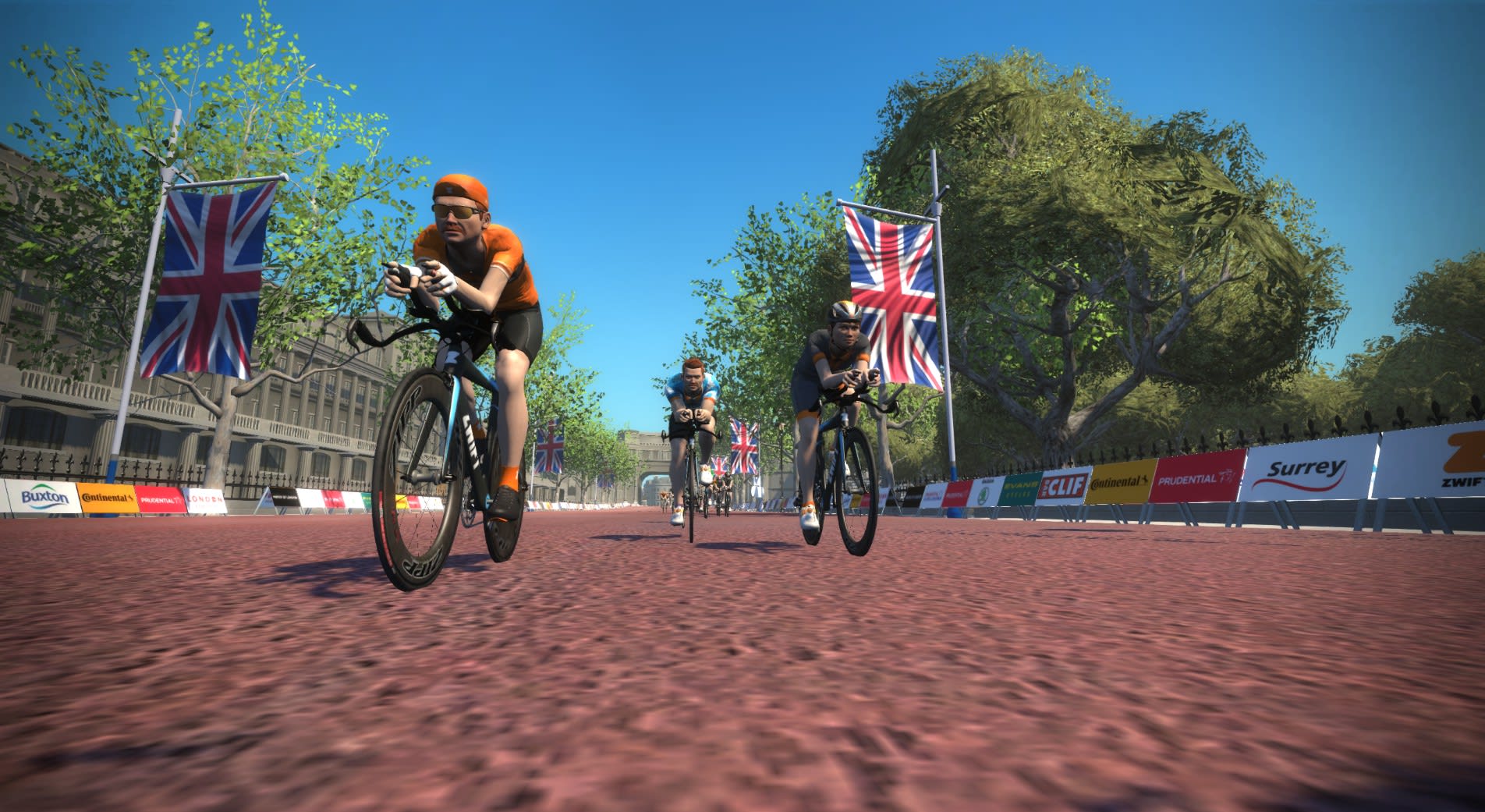 zwift bike race