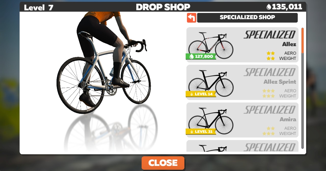 zwift specialized tarmac sl7