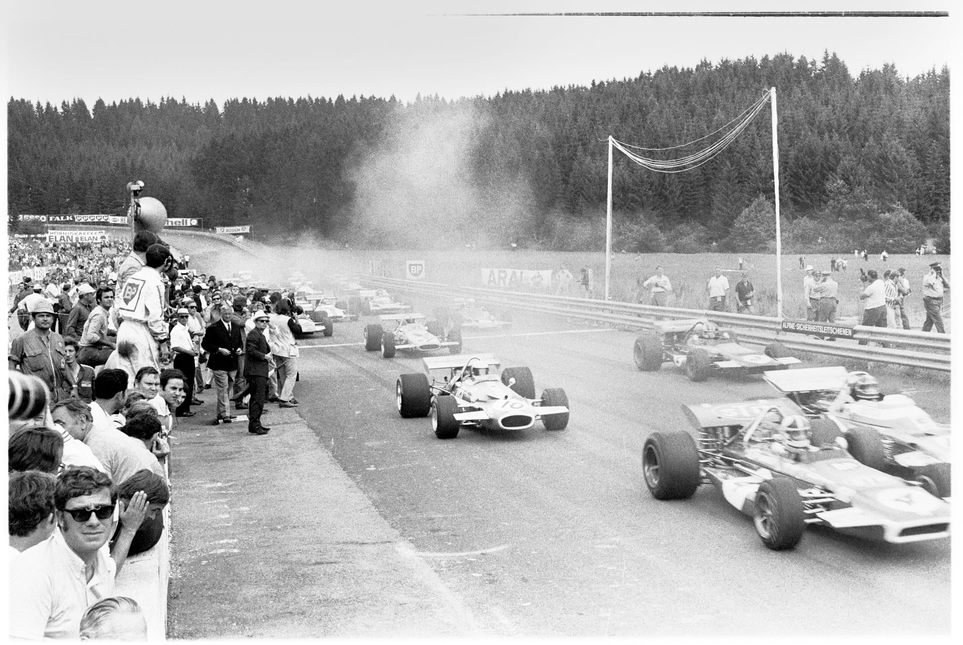 Historische Bilder Vom Ersten Grand Prix Von Osterreich