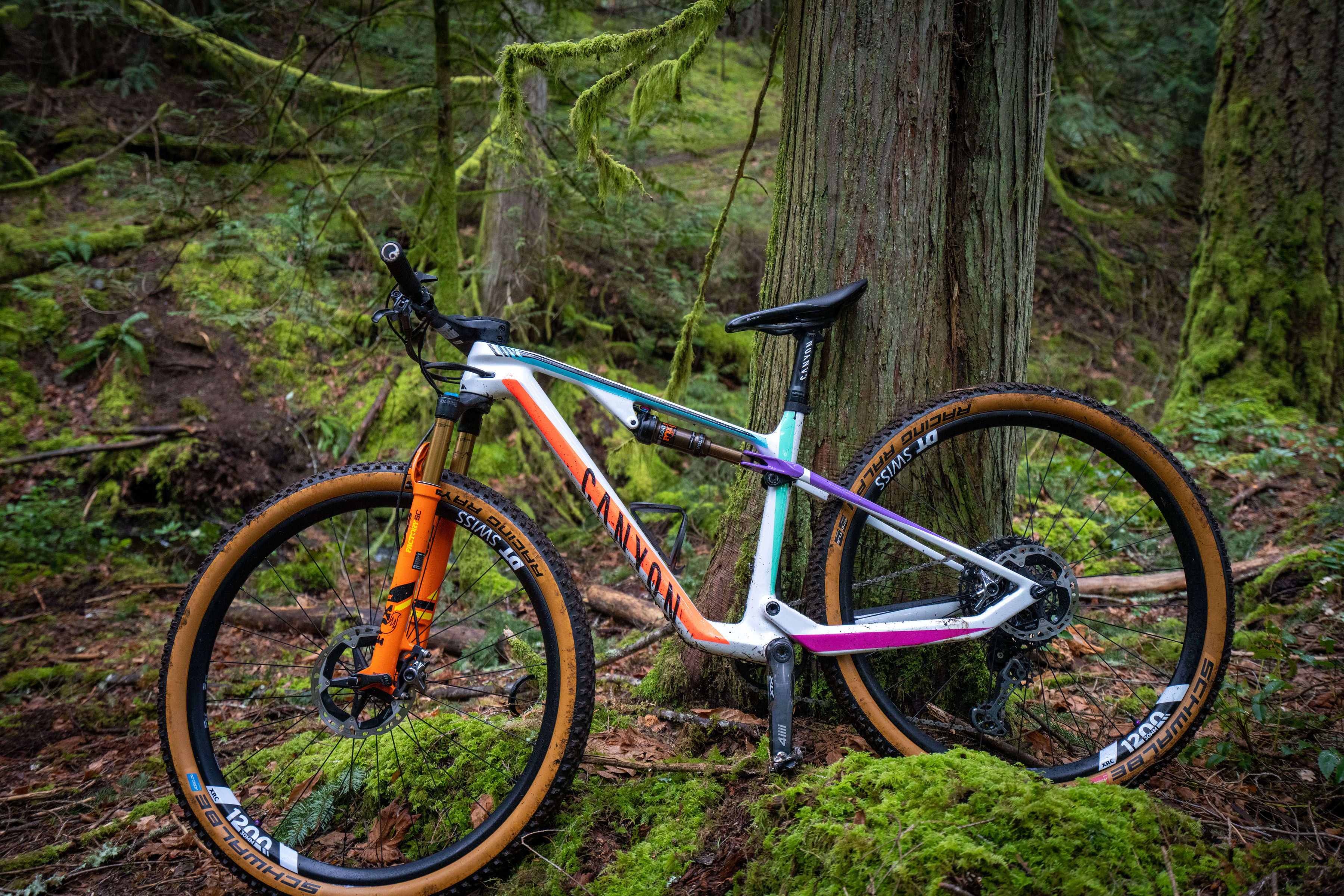 Emily Batty s Canyon Lux XC bike check