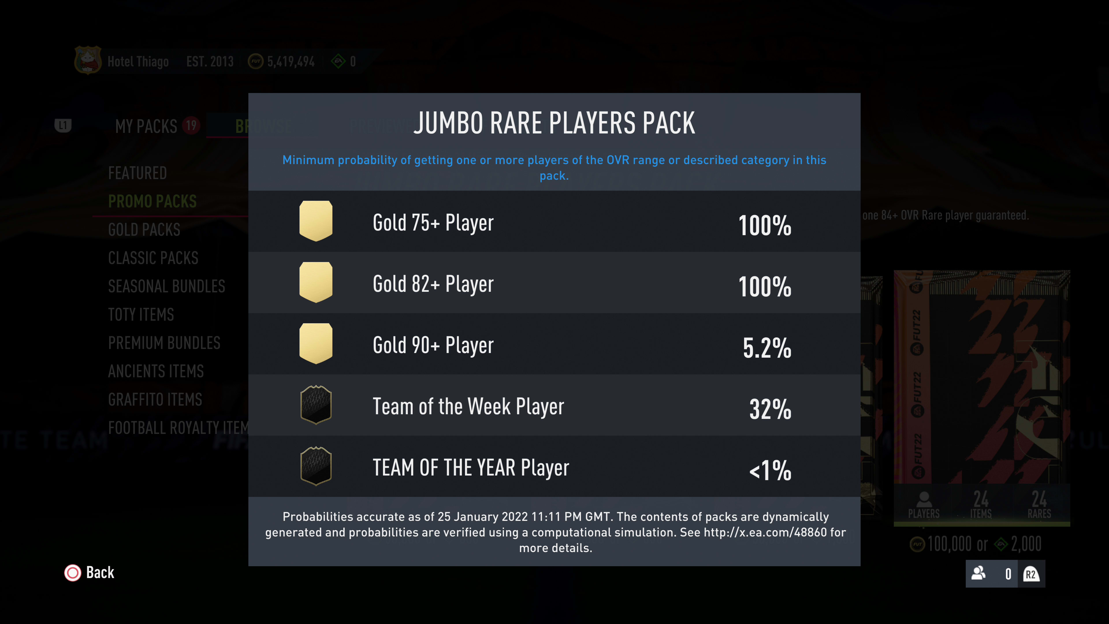 FIFA 19 Ultimate Team Pack Odds: What are the chances of getting Ronaldo or  Messi in a pack?