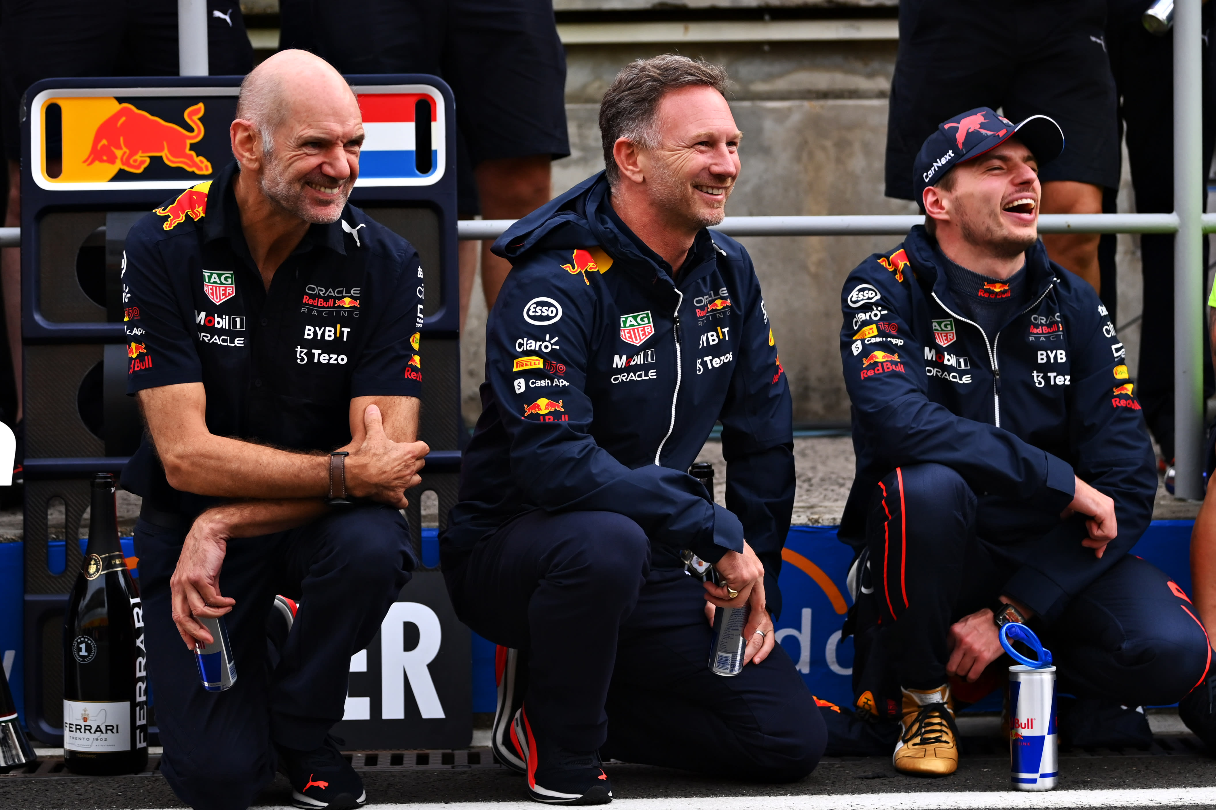 Newey y Horner. Fuente: Formula 1