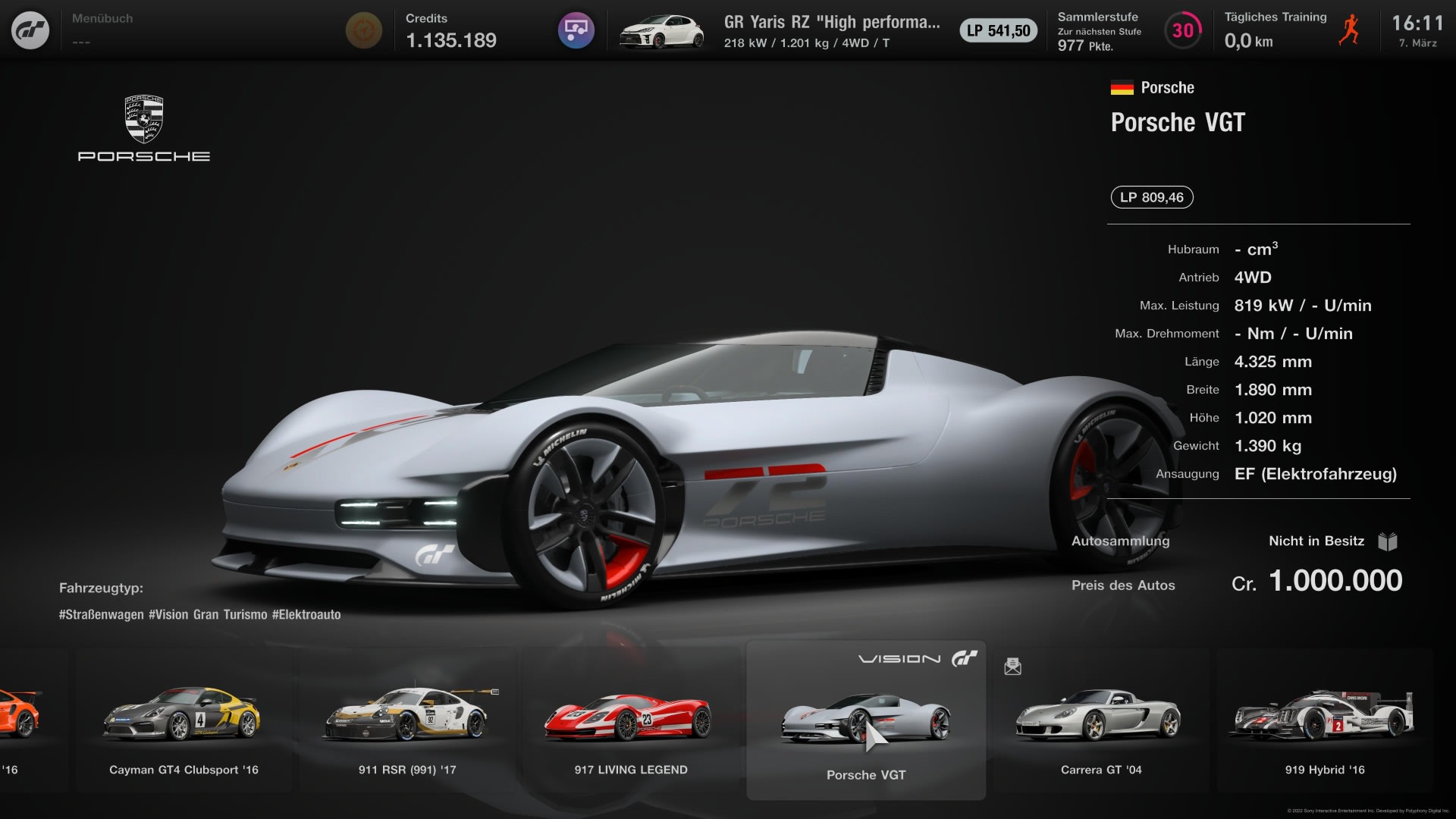 Gran Turismo 7: The 10 fastest cars in the game