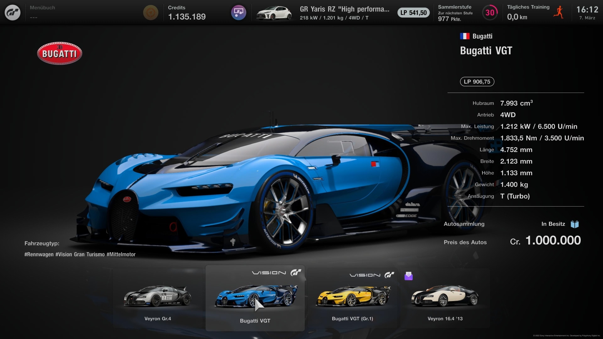 Gran Turismo 7: The 10 fastest cars in the game