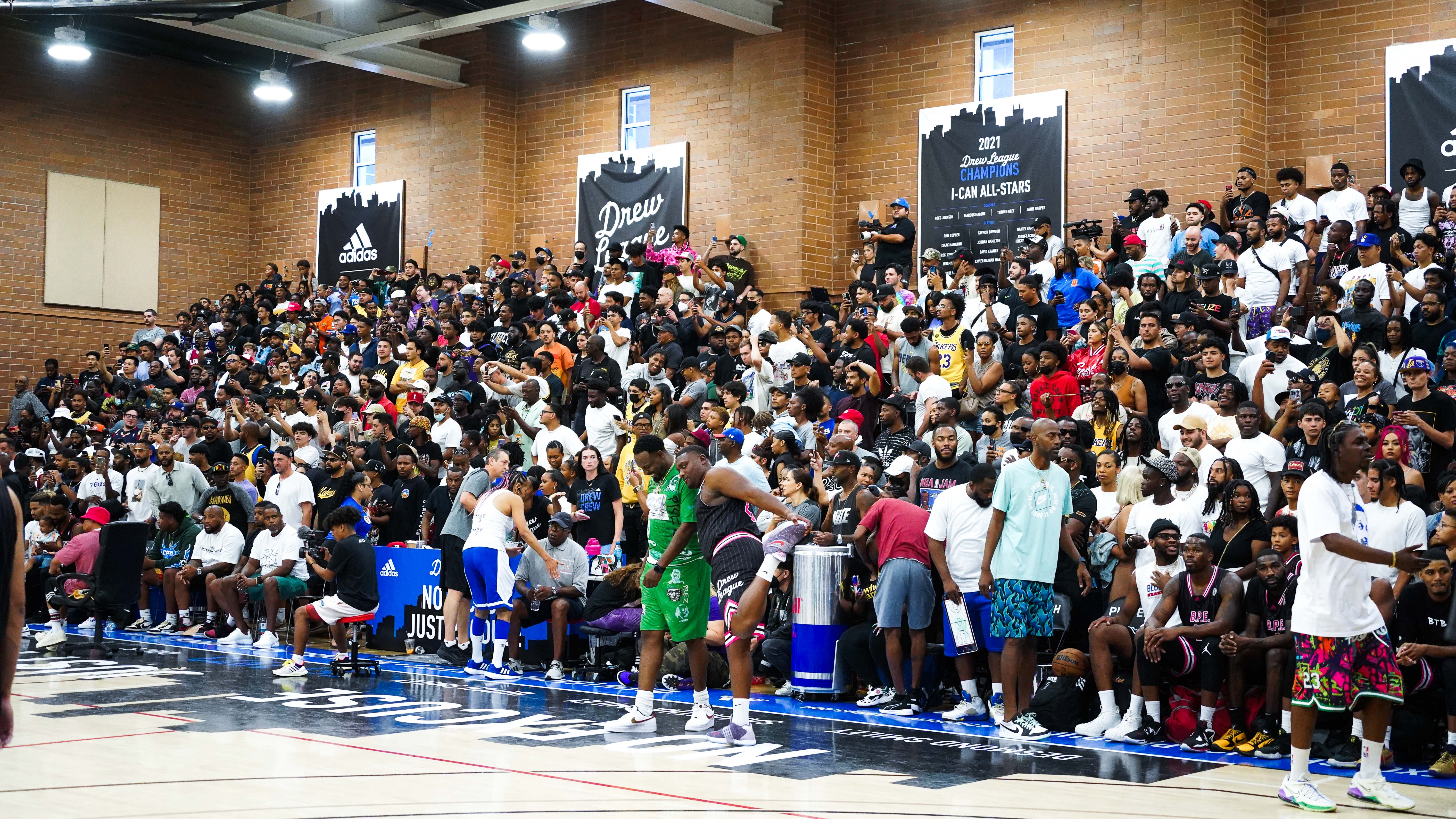 Drew League enters new era with familiar faces, live streaming and a new  Adidas partnership - The Athletic