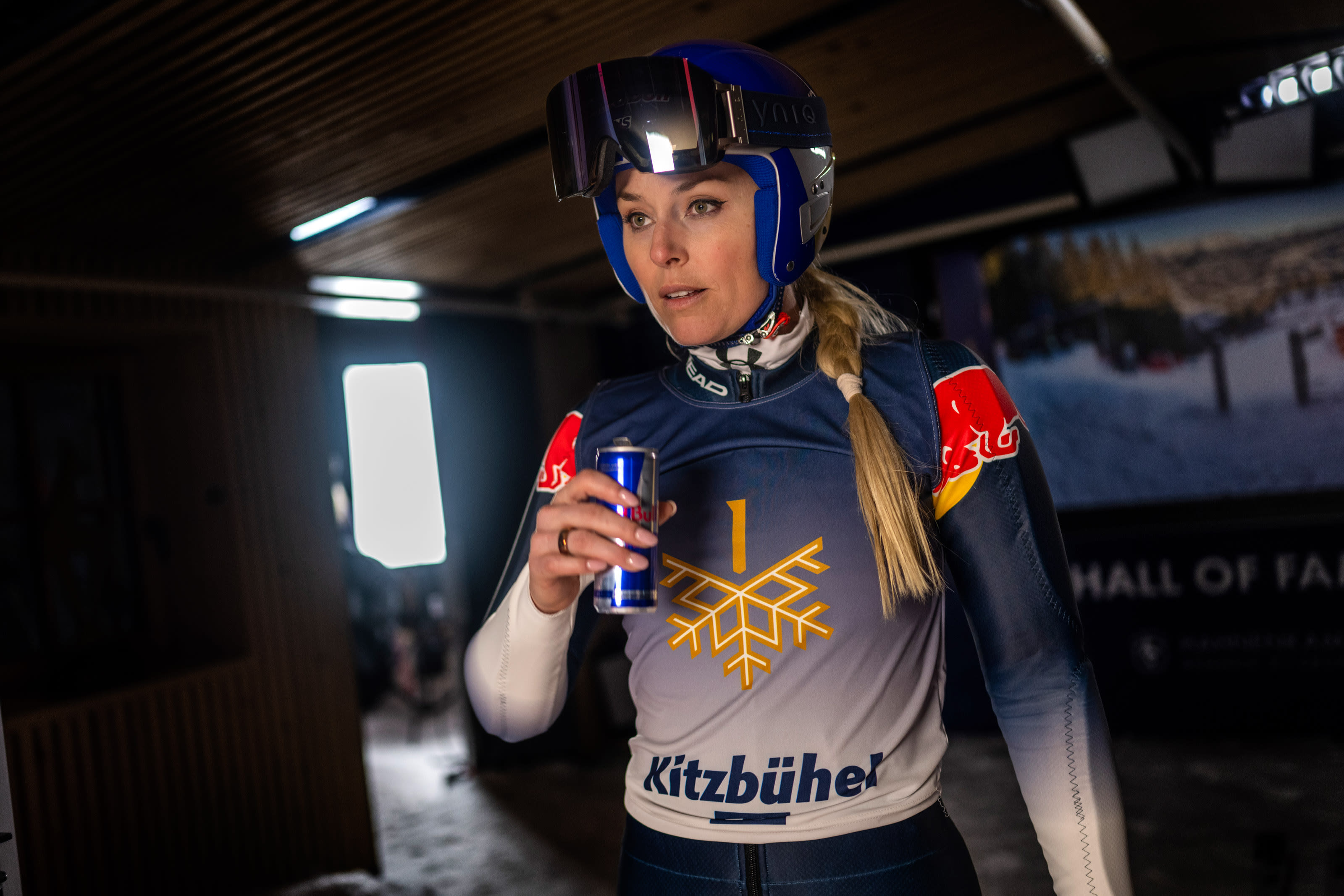 Casco Briko Vulcano Fis 6.8 Red Bull Lindsey Vonn Us Ski Team