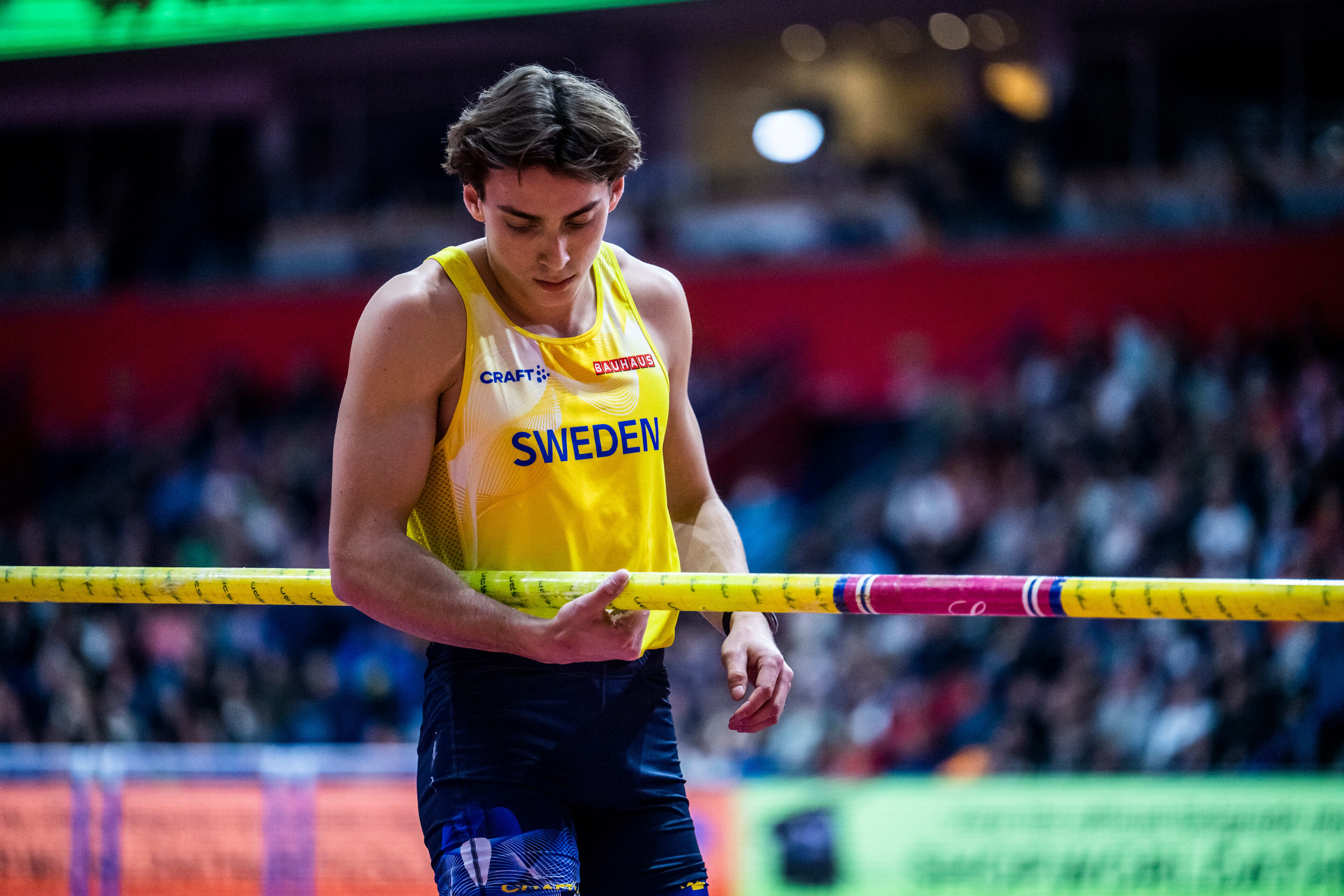 Armand Duplantis breaks own world record in men's pole vault to put  exclamation point on World Athletics Championships 