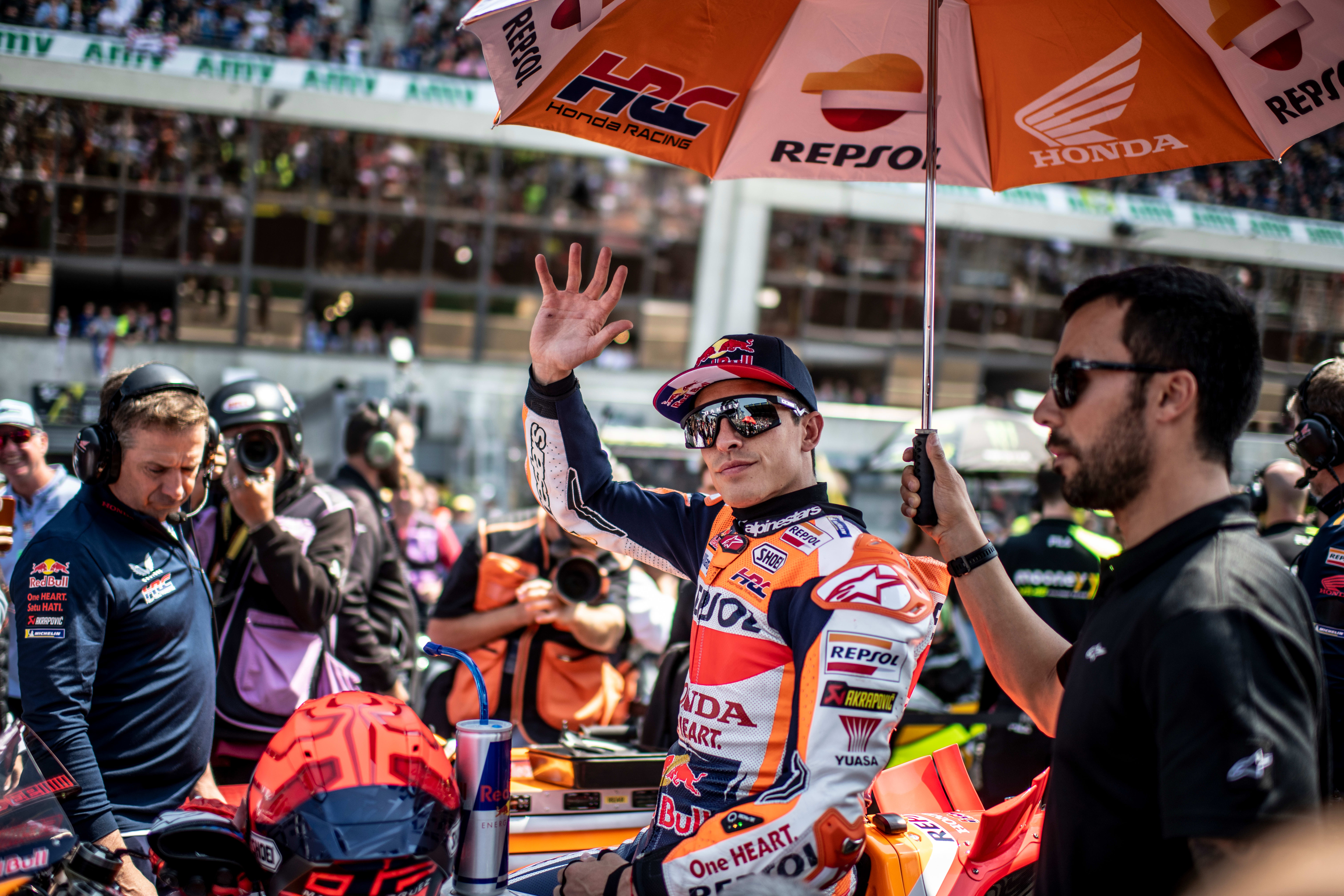 Gran expectación ante la 'Marc Márquez All In Première