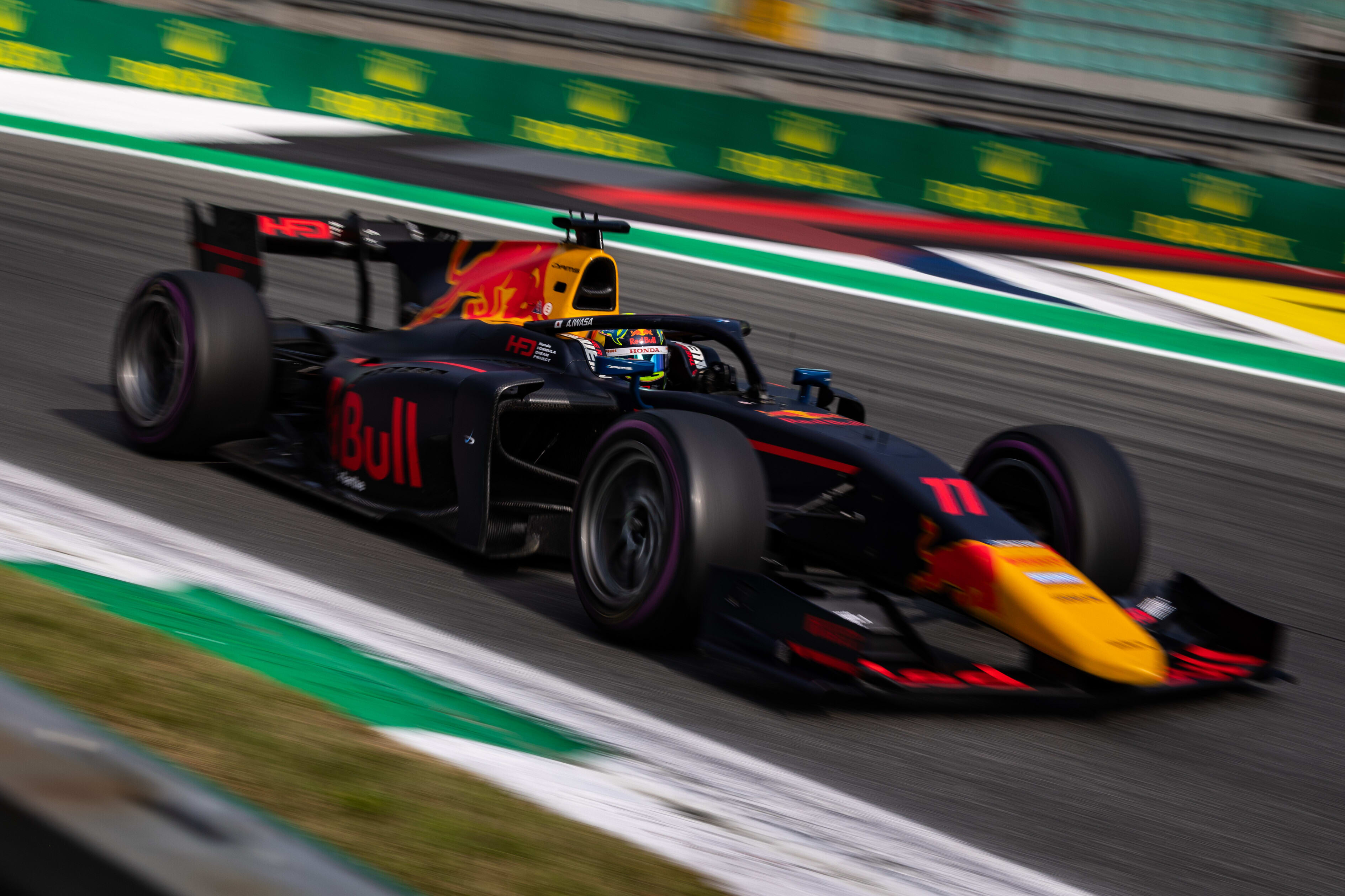 Wasauna Monza Storming Drive To 2nd From Iwasa In Monza F2