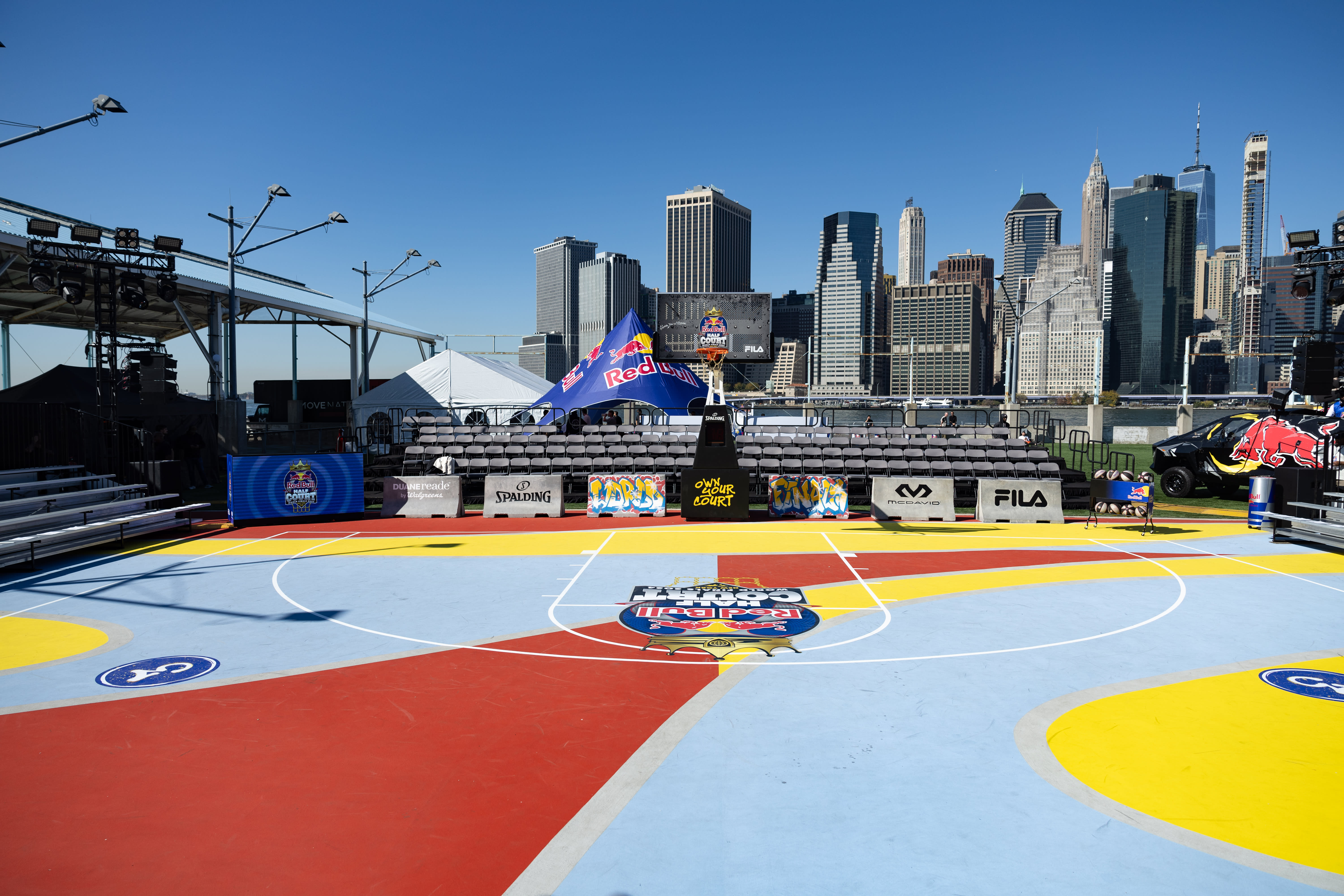 Red Bull Half Court basketball winning design