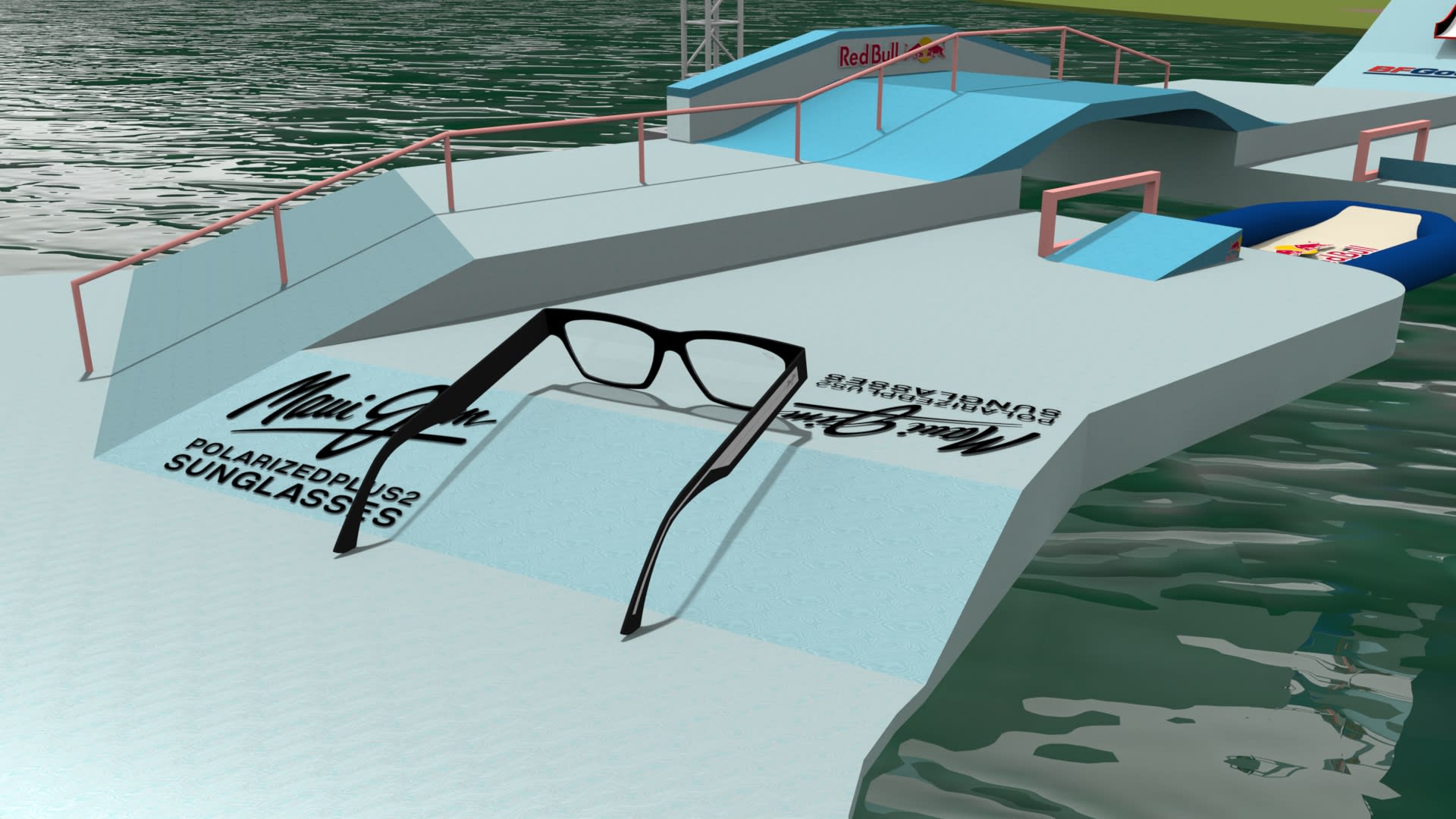 Red Bull Pool Drop 2024: Der Track & Obstacles